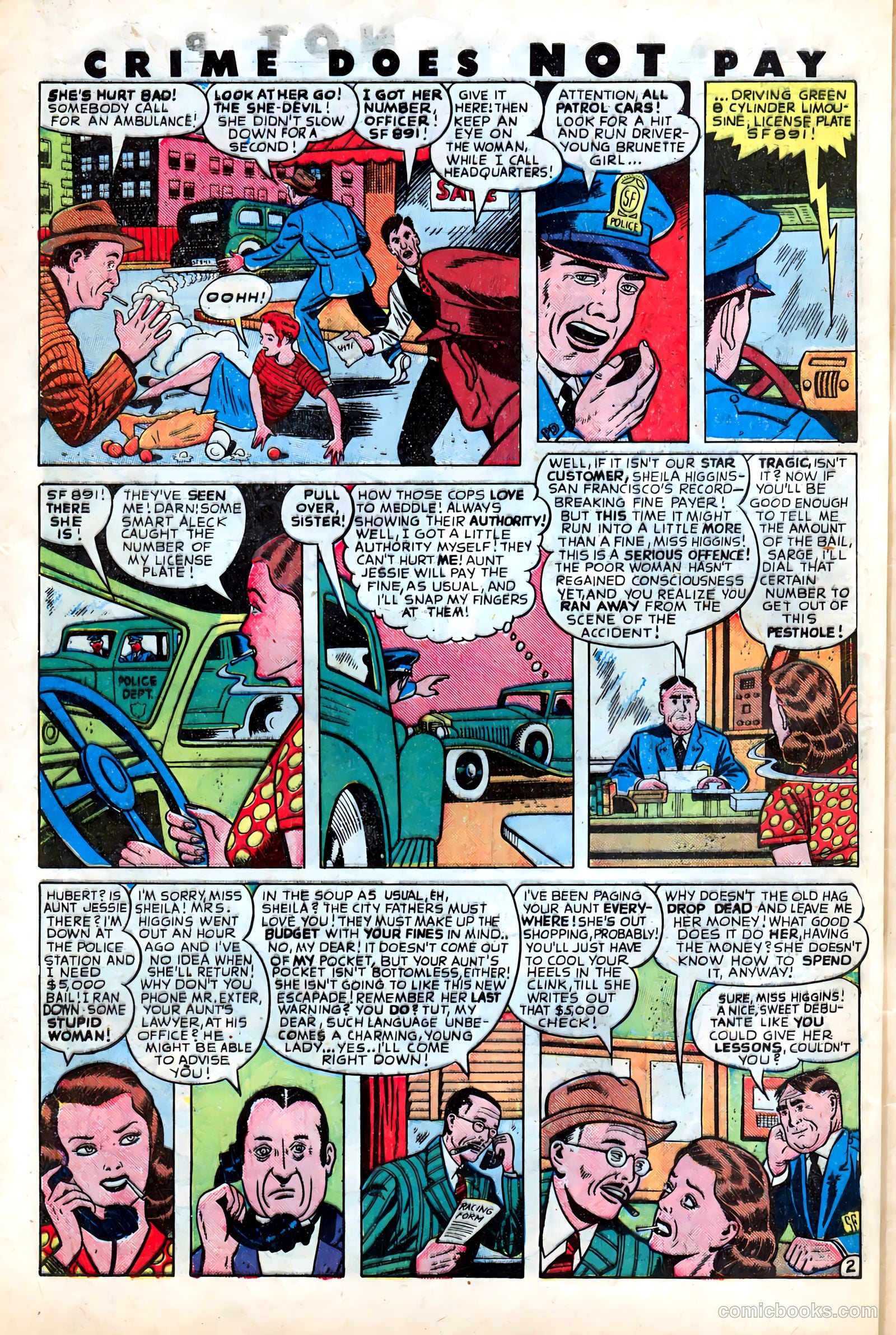 Crime Does Not Pay #66 (1948) — page 42 of 52