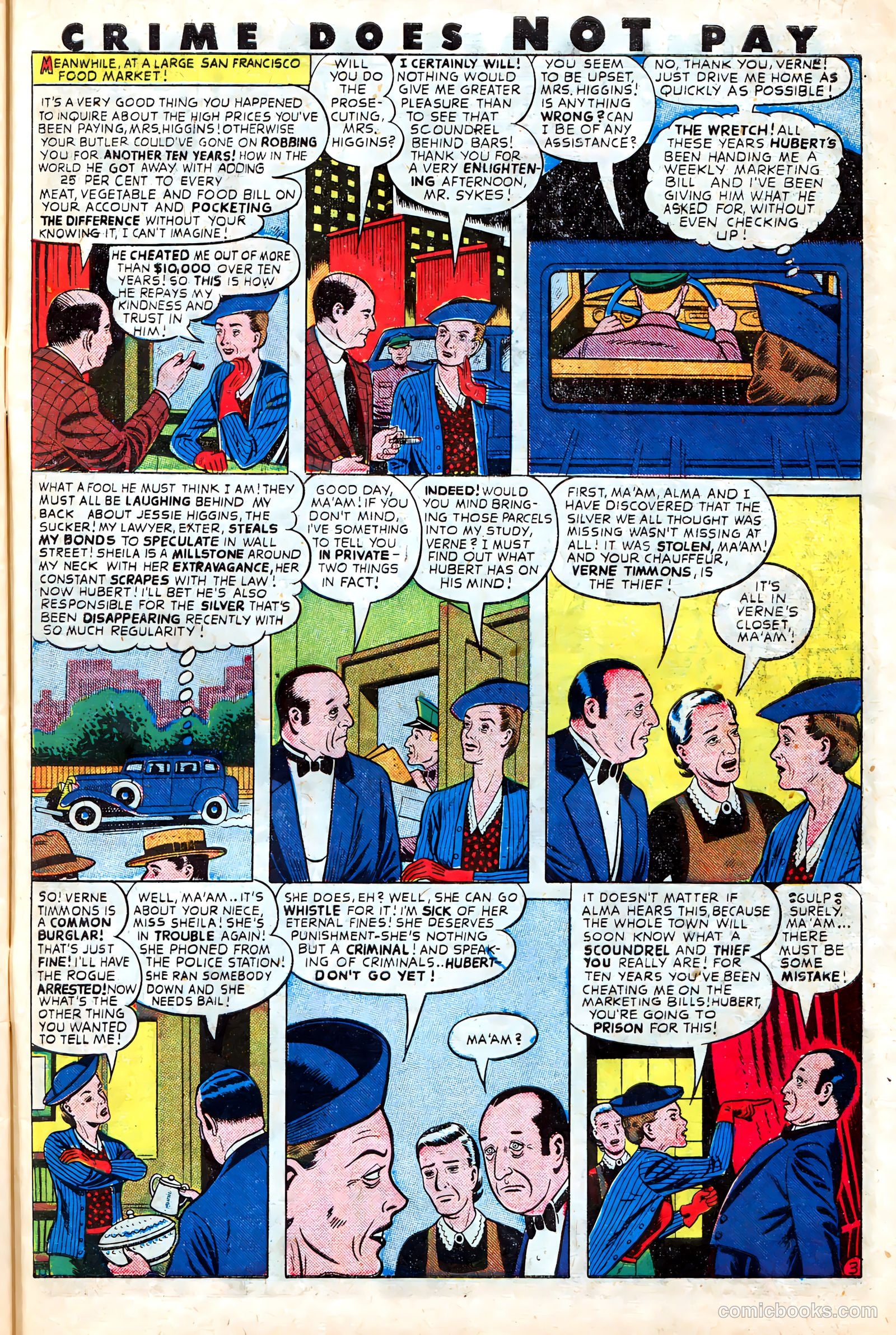Crime Does Not Pay #66 (1948) — page 43 of 52
