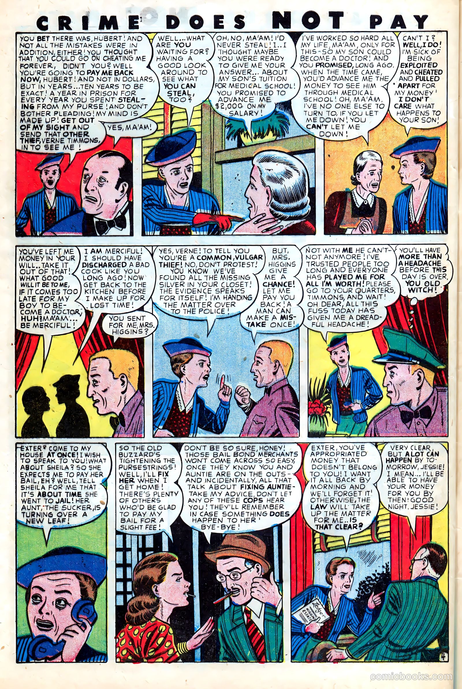 Crime Does Not Pay #66 (1948) — page 44 of 52