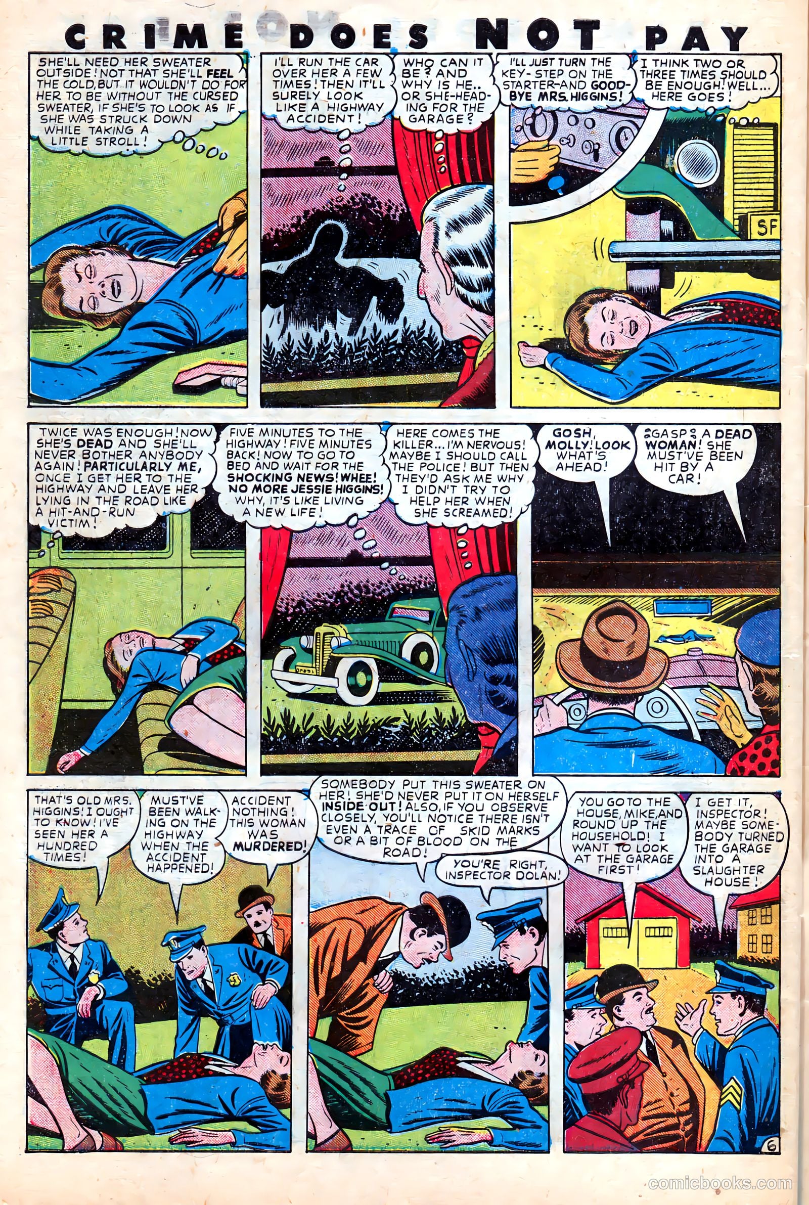 Crime Does Not Pay #66 (1948) — page 46 of 52