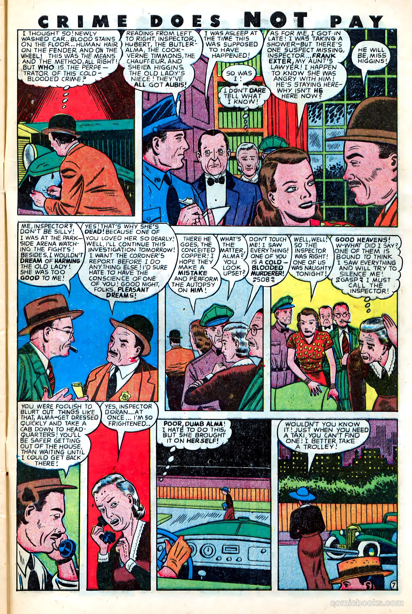 Crime Does Not Pay #66 (1948) — page 47 of 52