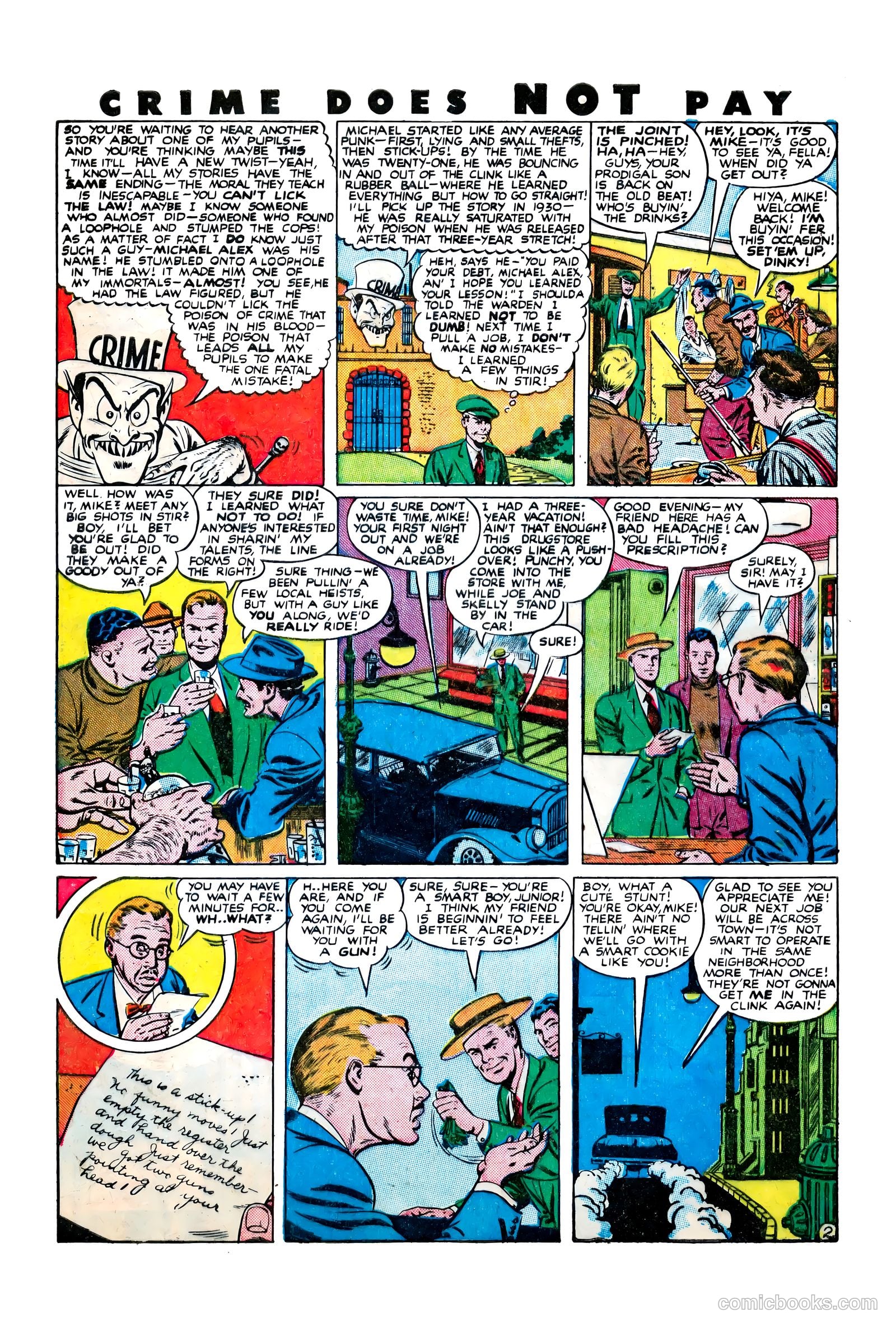 Crime Does Not Pay #67 (1948) — page 4 of 52