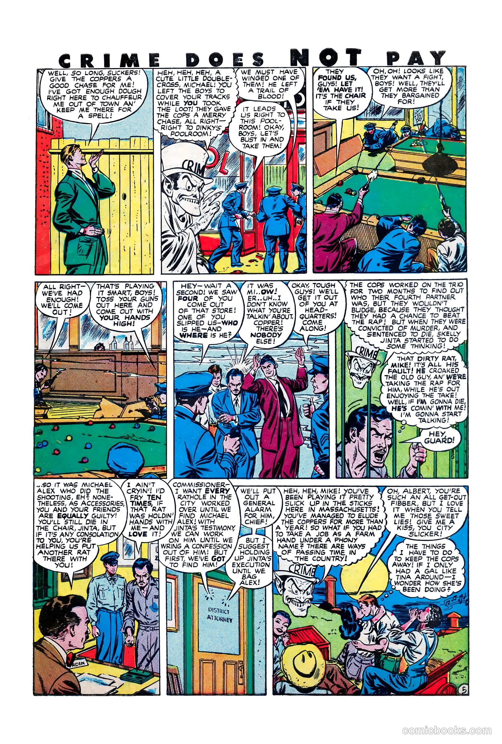 Crime Does Not Pay #67 (1948) — page 7 of 52
