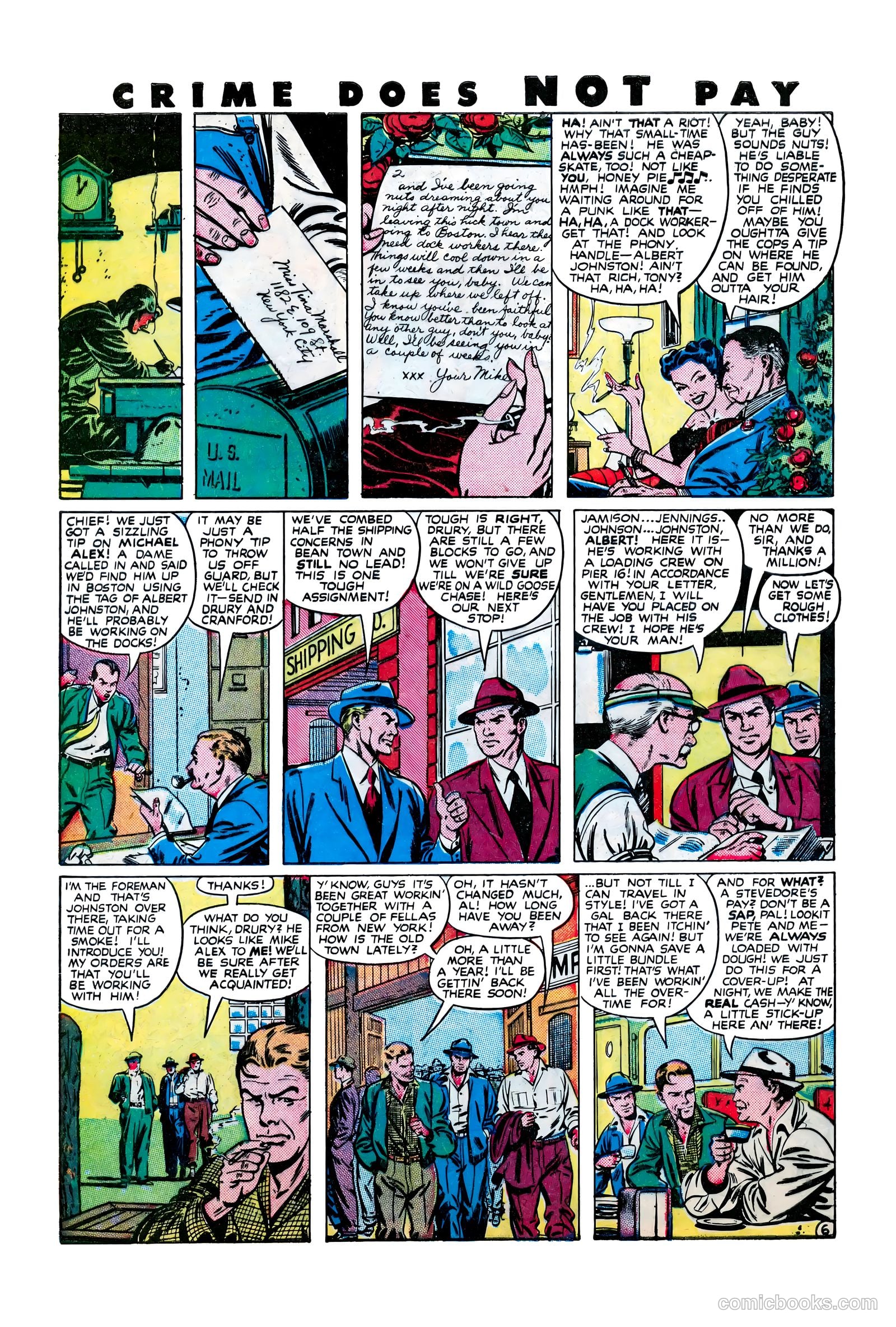 Crime Does Not Pay #67 (1948) — page 8 of 52