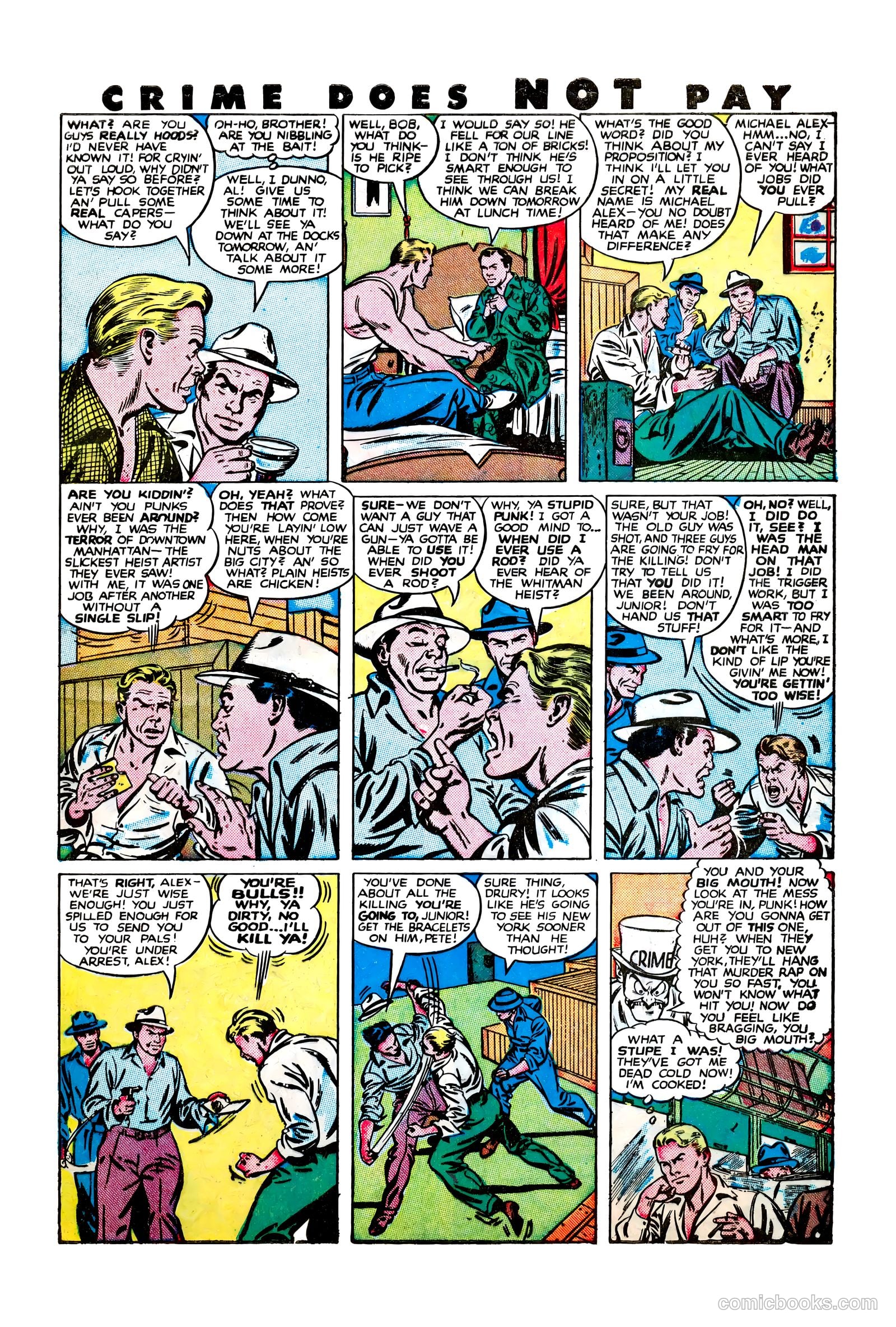 Crime Does Not Pay #67 (1948) — page 9 of 52