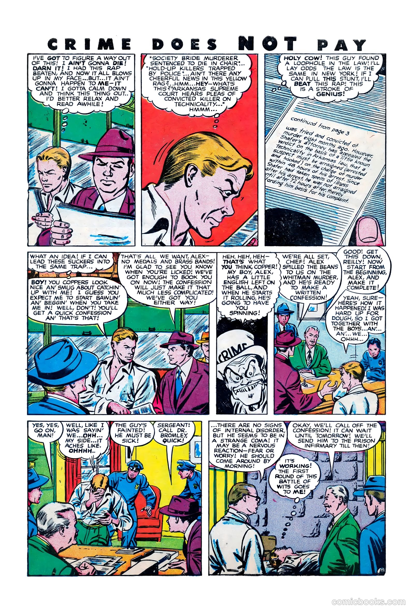 Crime Does Not Pay #67 (1948) — page 10 of 52