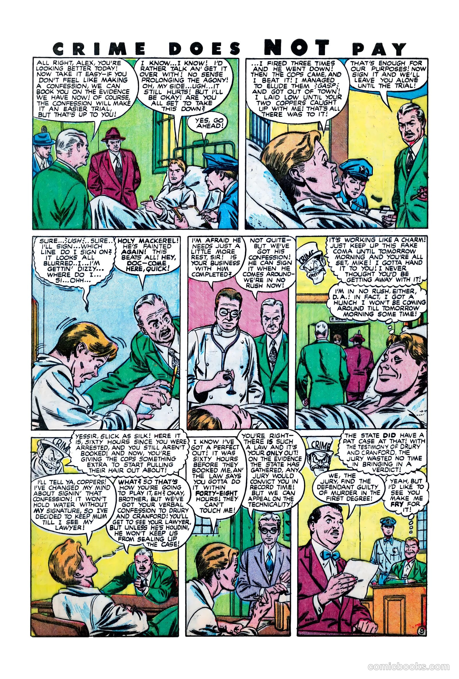 Crime Does Not Pay #67 (1948) — page 11 of 52