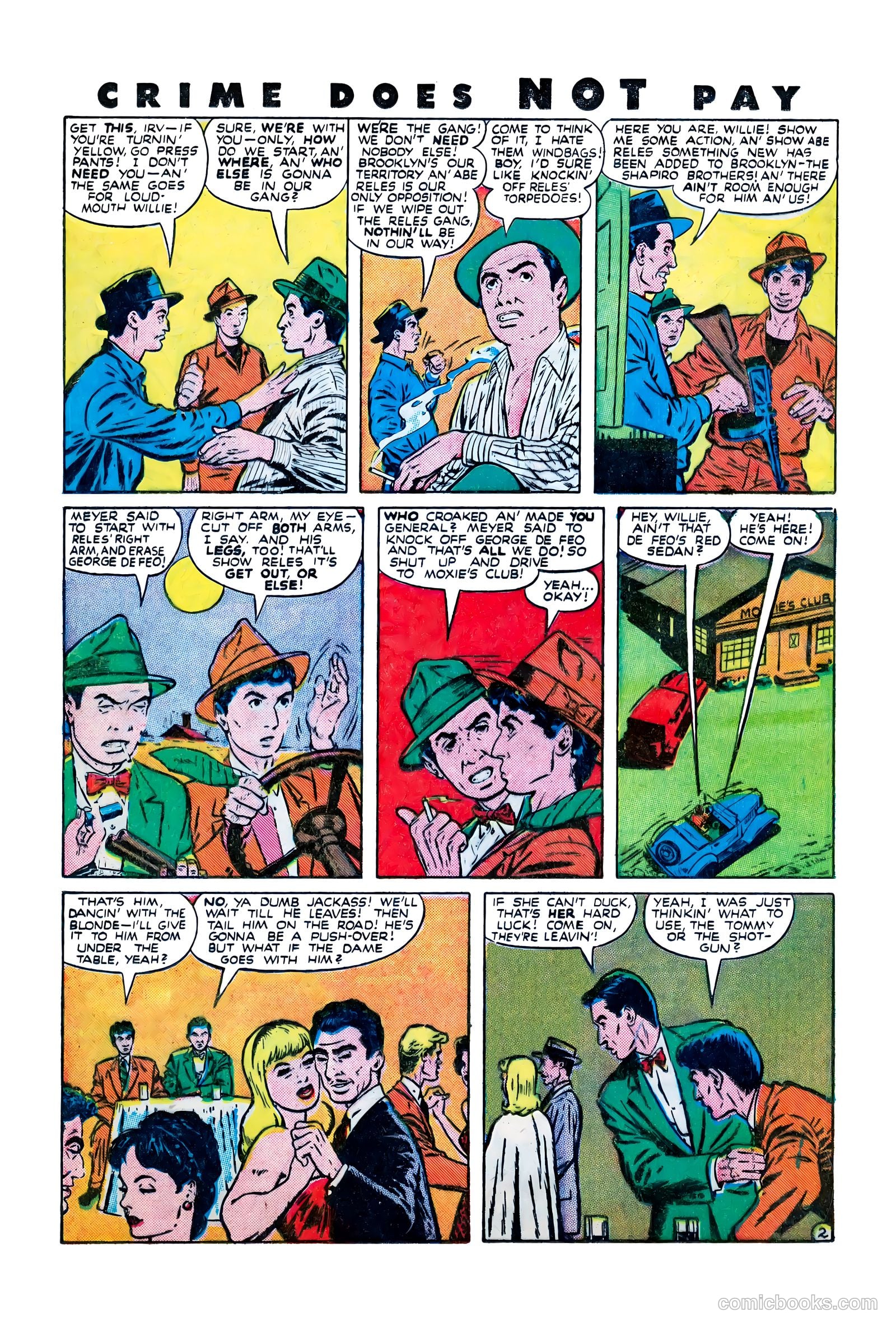 Crime Does Not Pay #67 (1948) — page 16 of 52