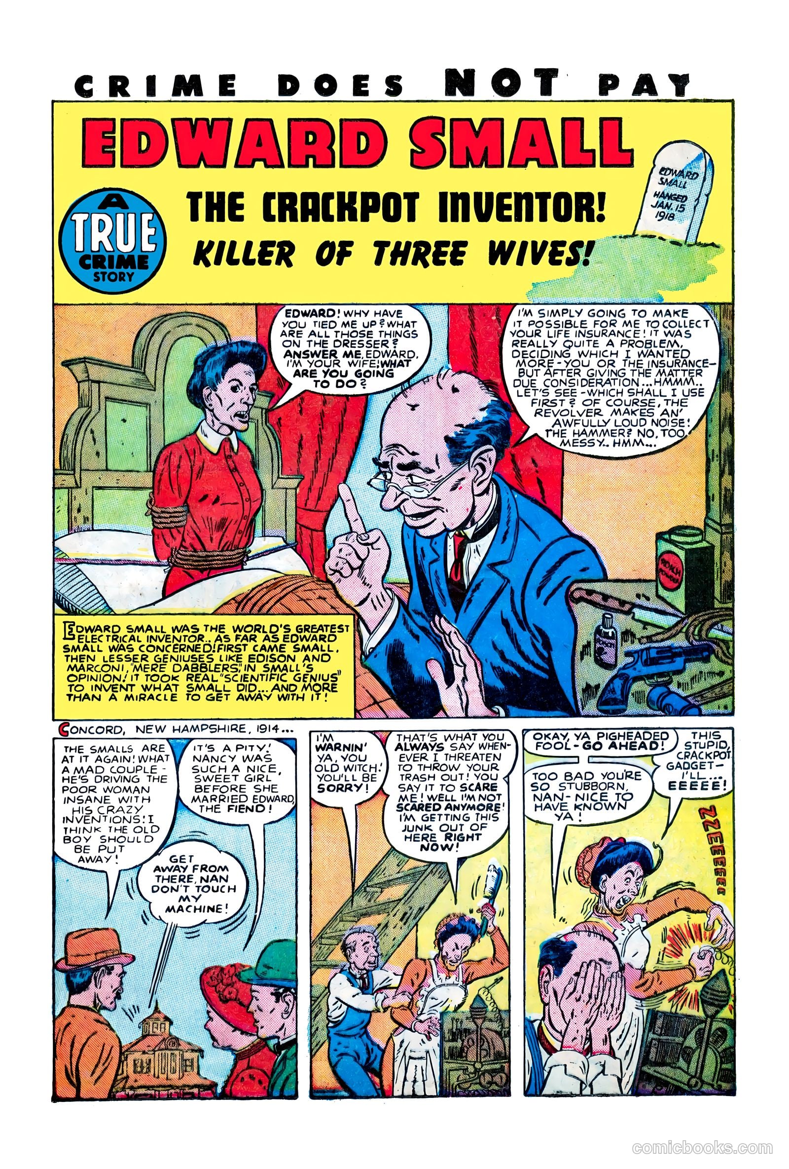 Crime Does Not Pay #67 (1948) — page 33 of 52