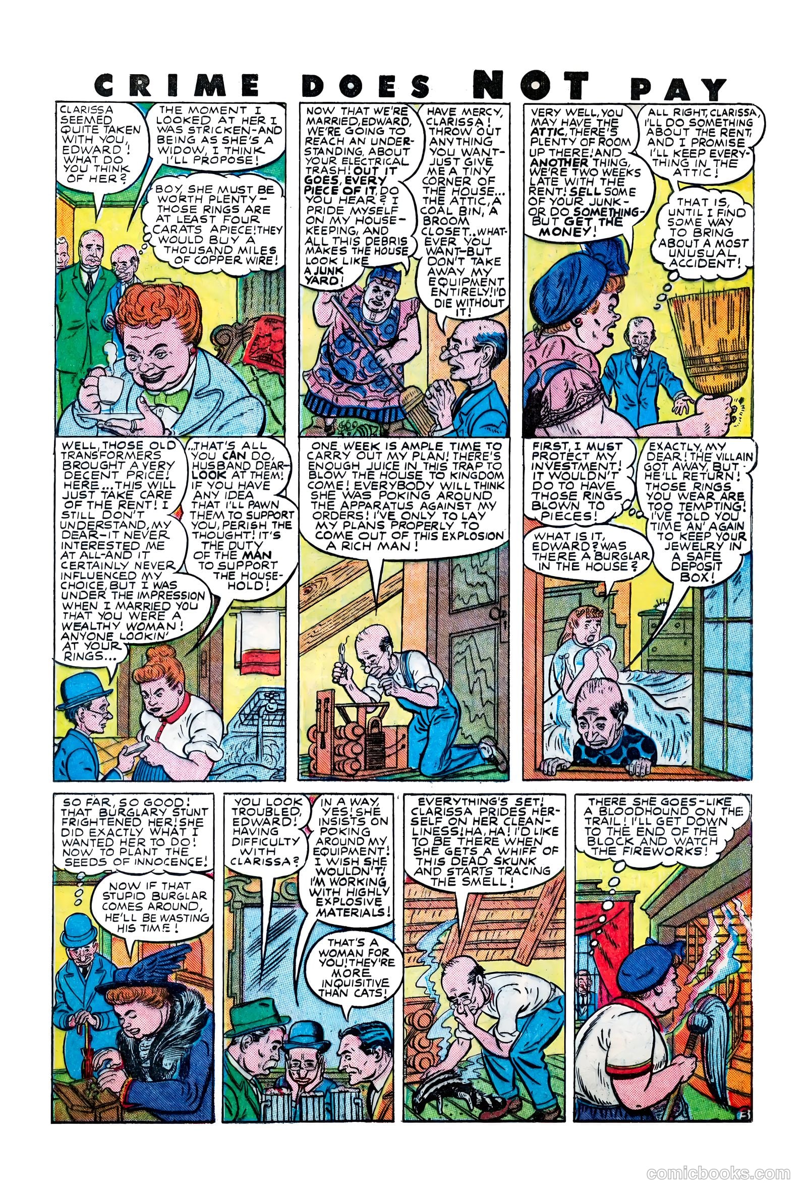 Crime Does Not Pay #67 (1948) — page 35 of 52