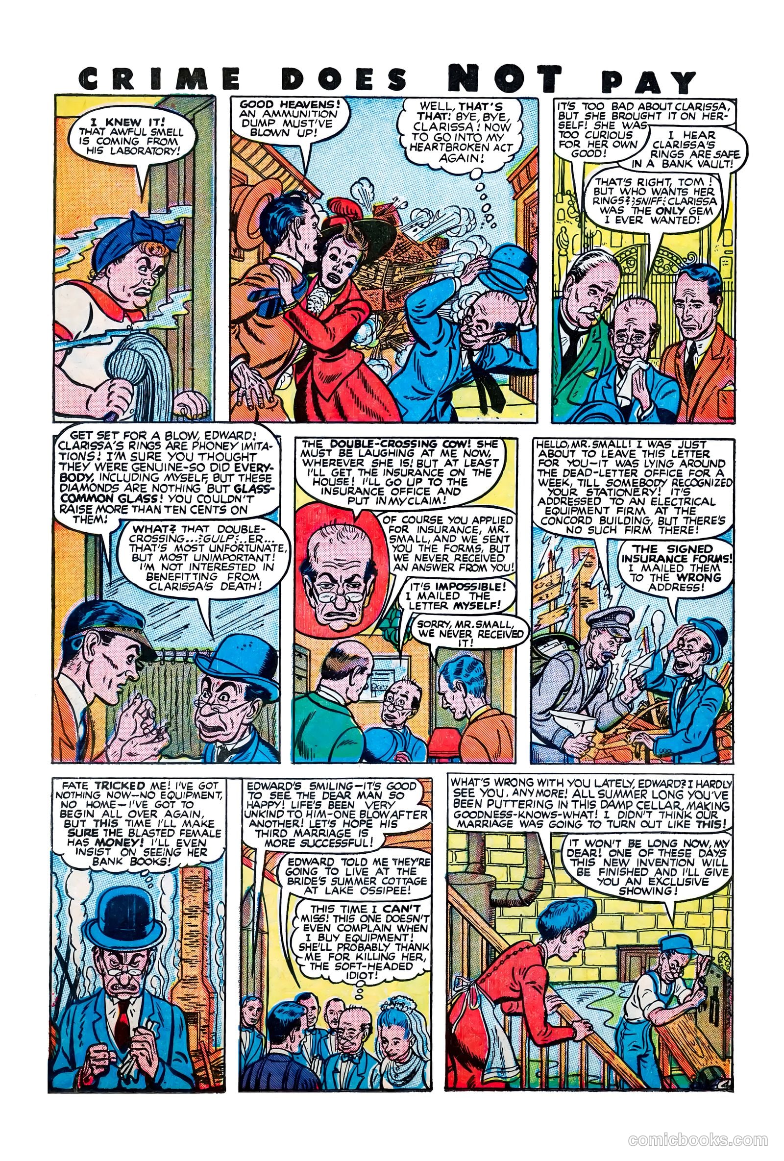 Crime Does Not Pay #67 (1948) — page 36 of 52