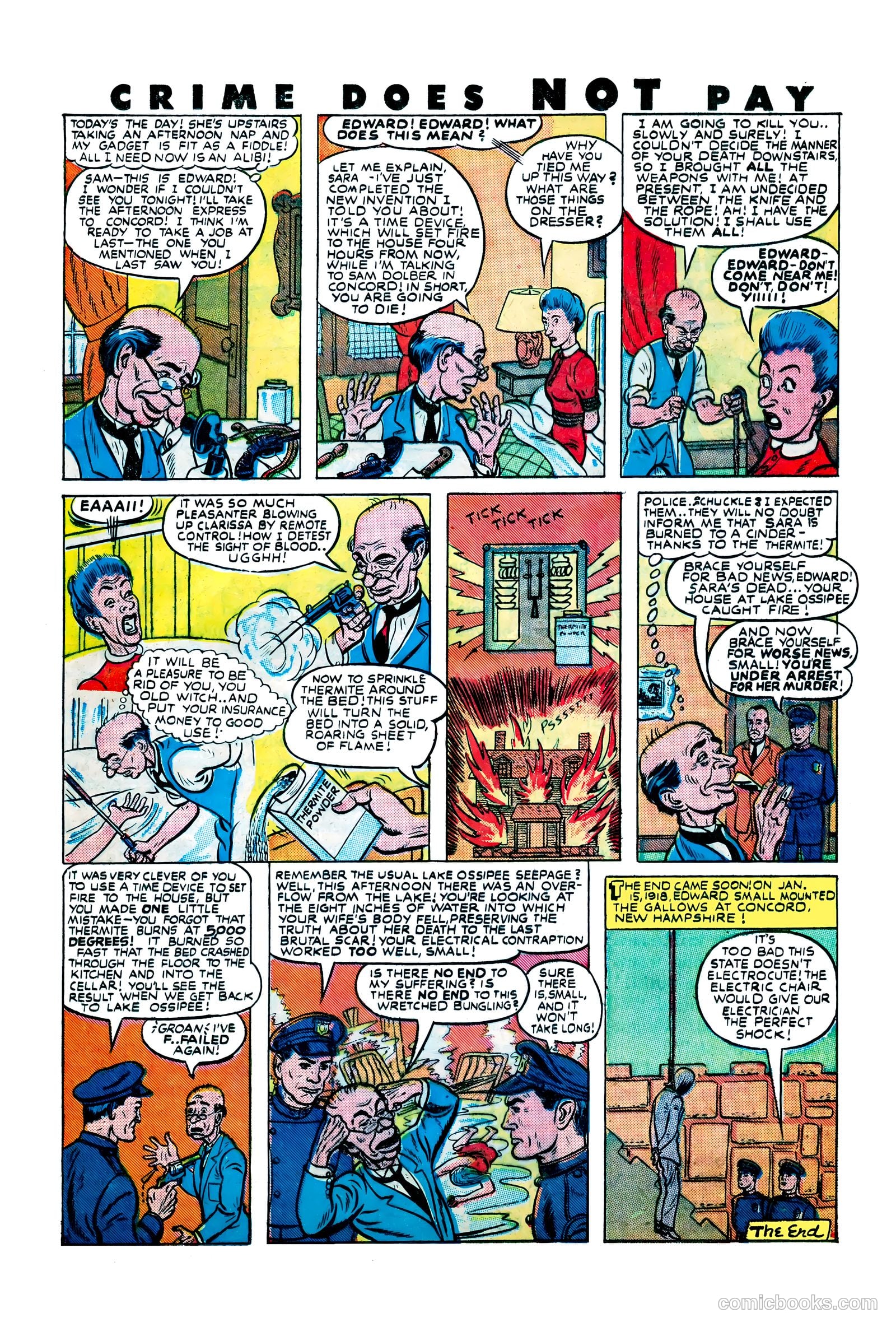 Crime Does Not Pay #67 (1948) — page 37 of 52
