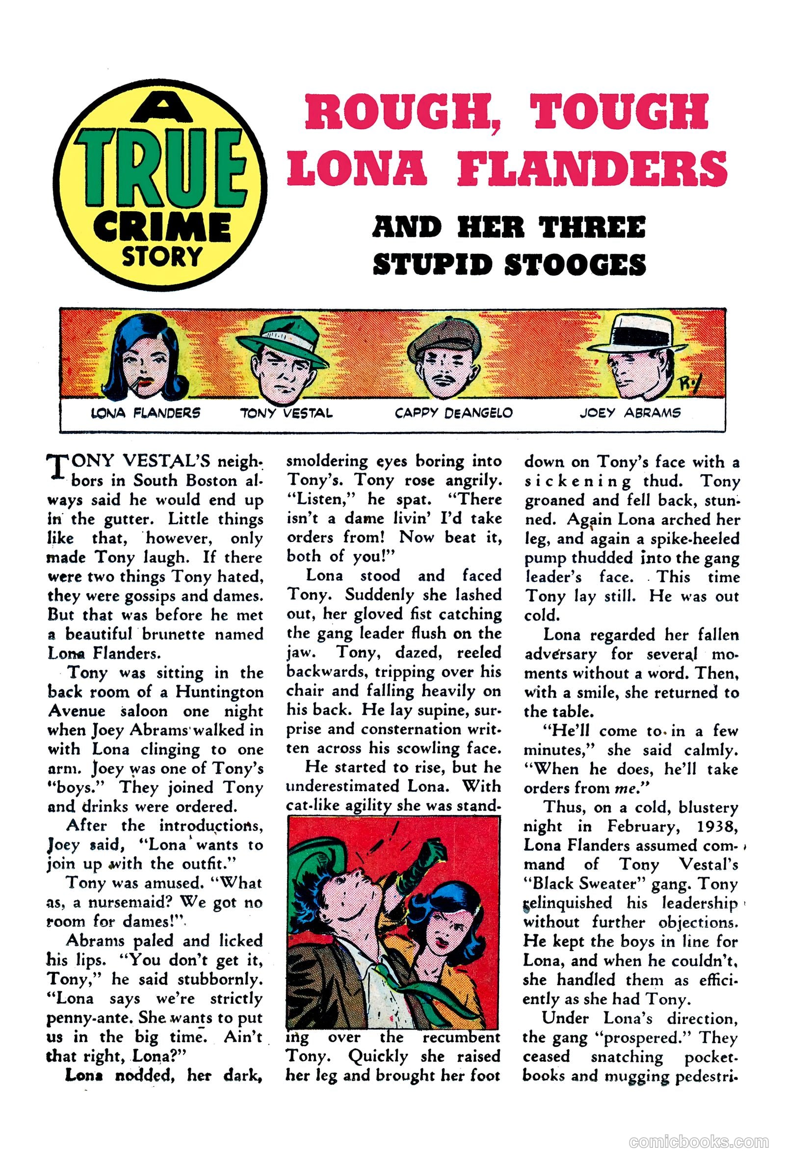 Crime Does Not Pay #67 (1948) — page 38 of 52
