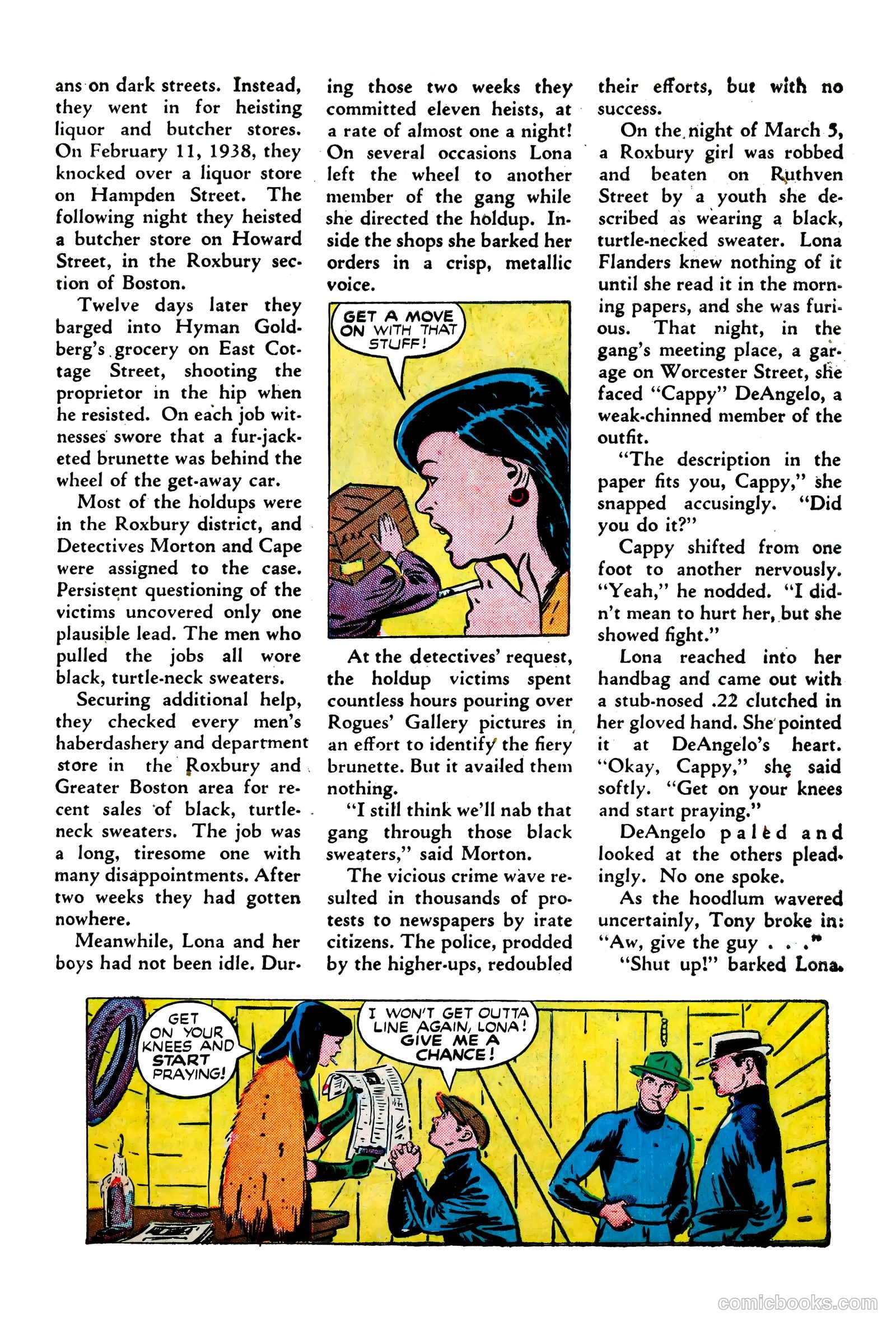 Crime Does Not Pay #67 (1948) — page 39 of 52