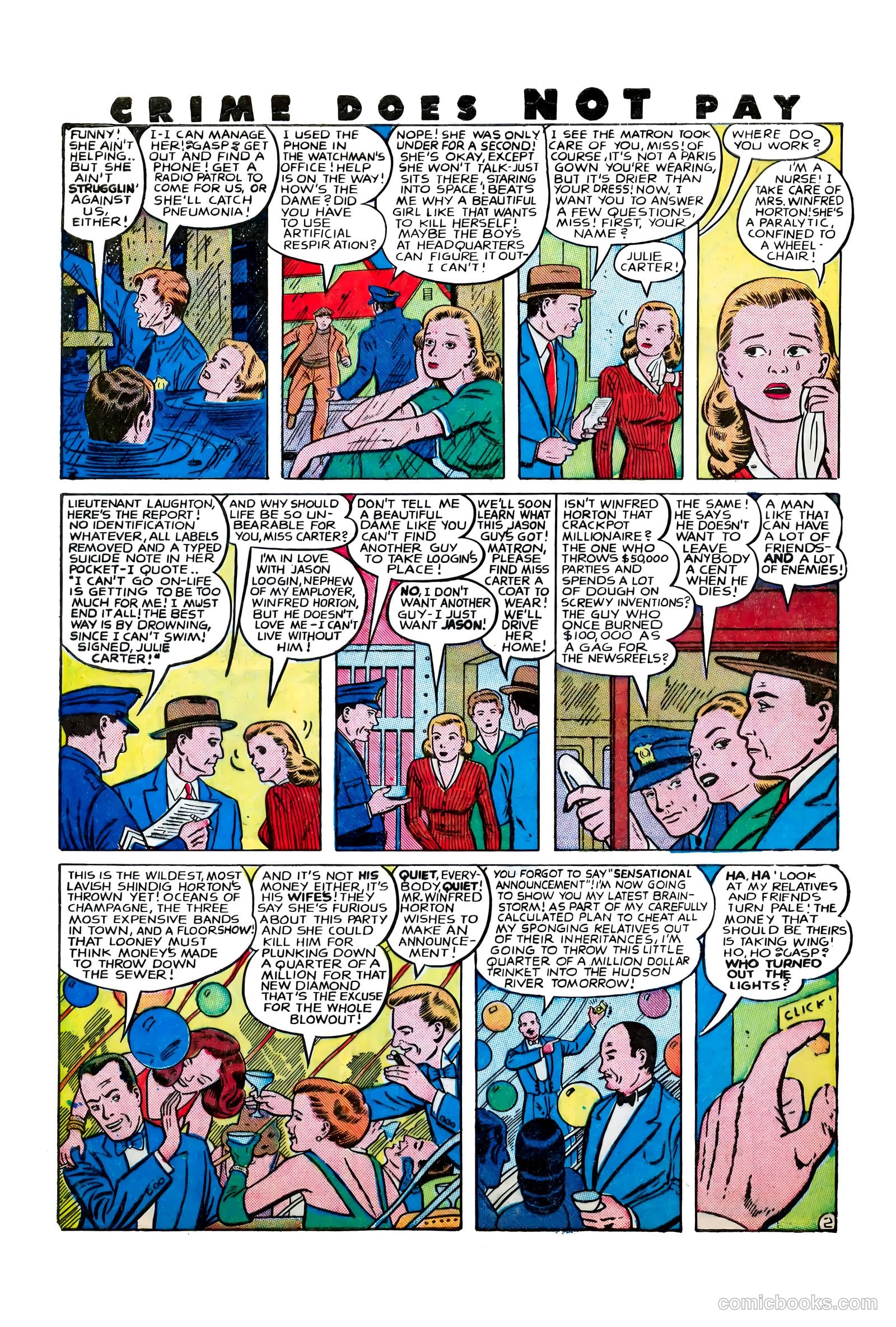 Crime Does Not Pay #67 (1948) — page 44 of 52