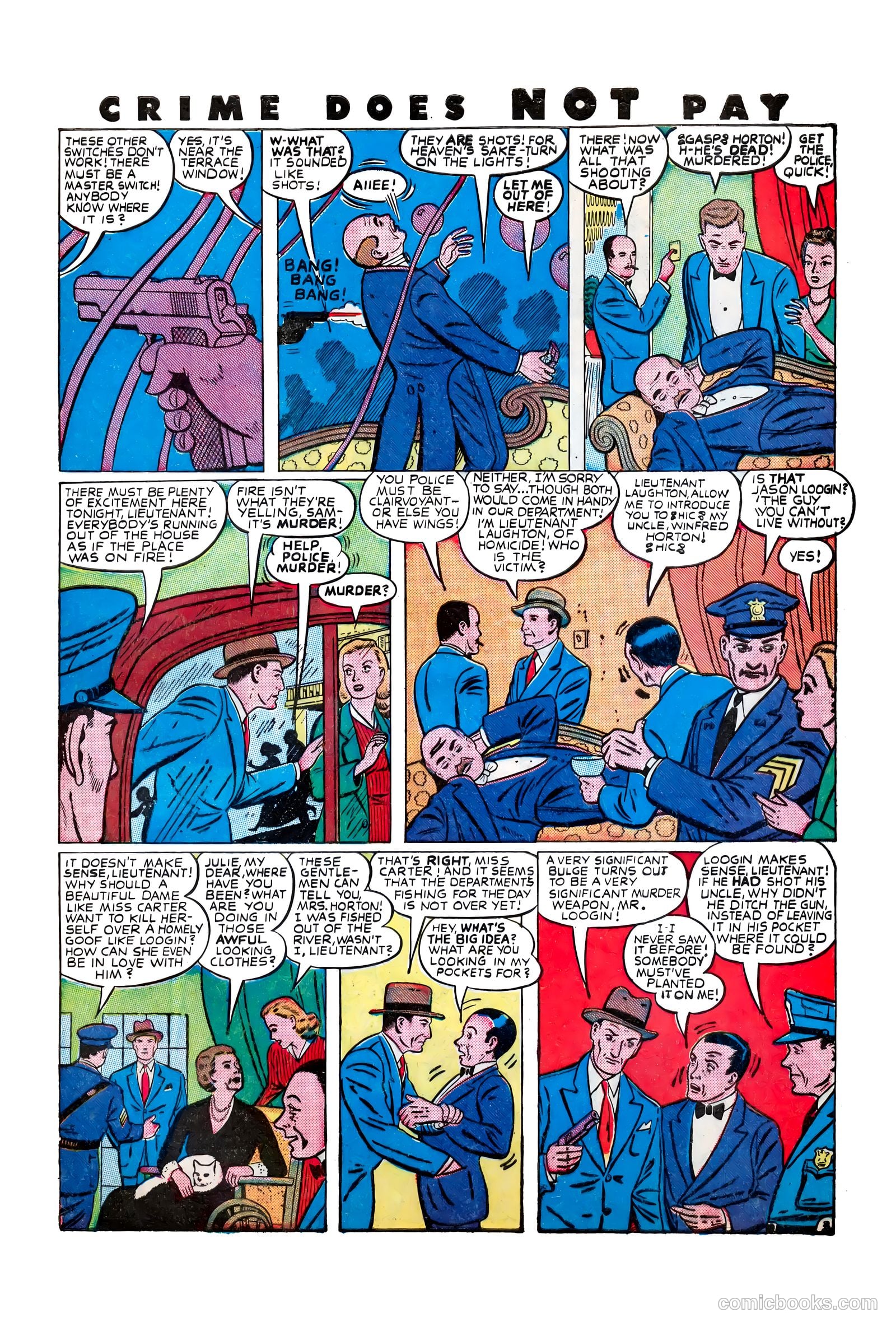Crime Does Not Pay #67 (1948) — page 45 of 52