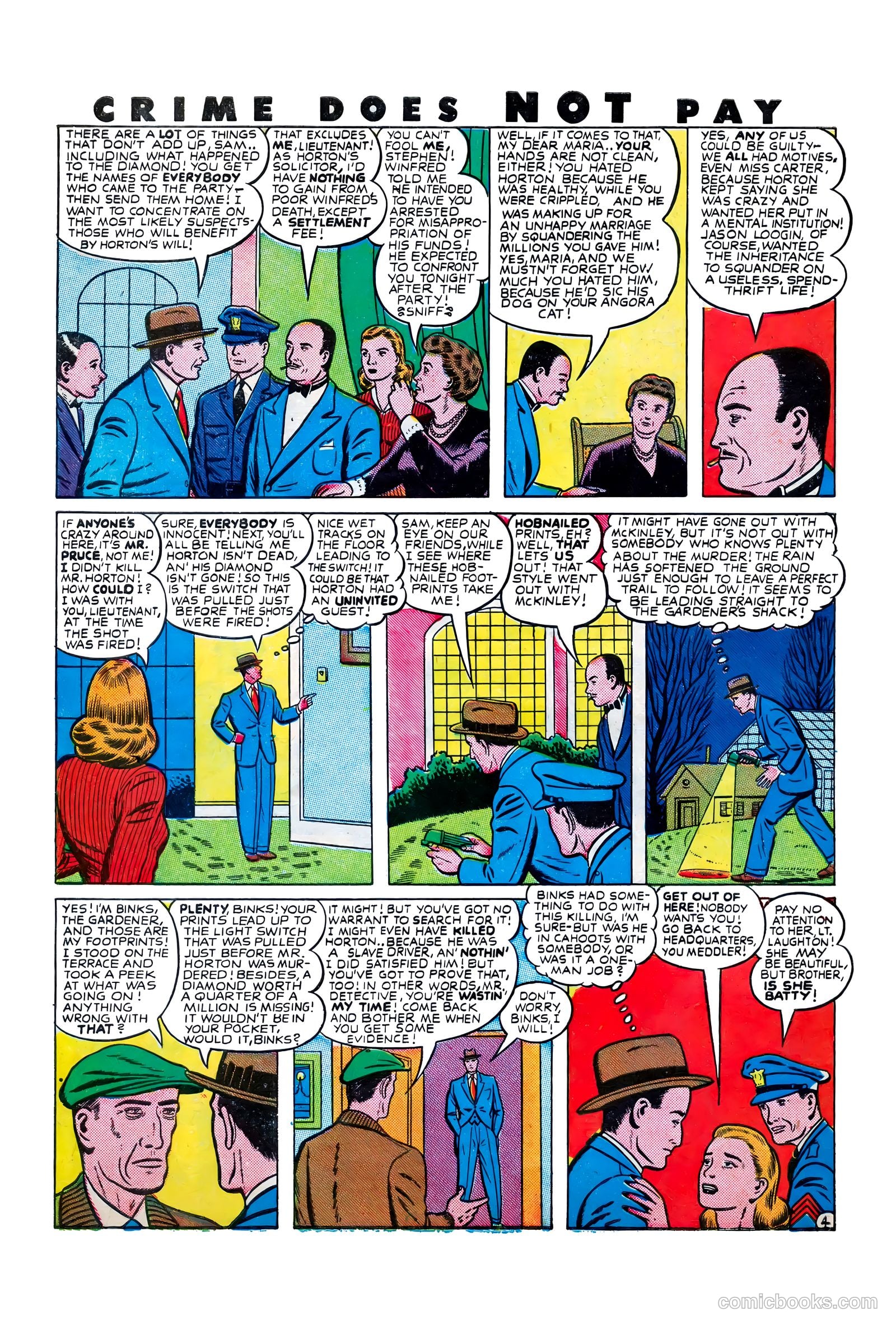 Crime Does Not Pay #67 (1948) — page 46 of 52