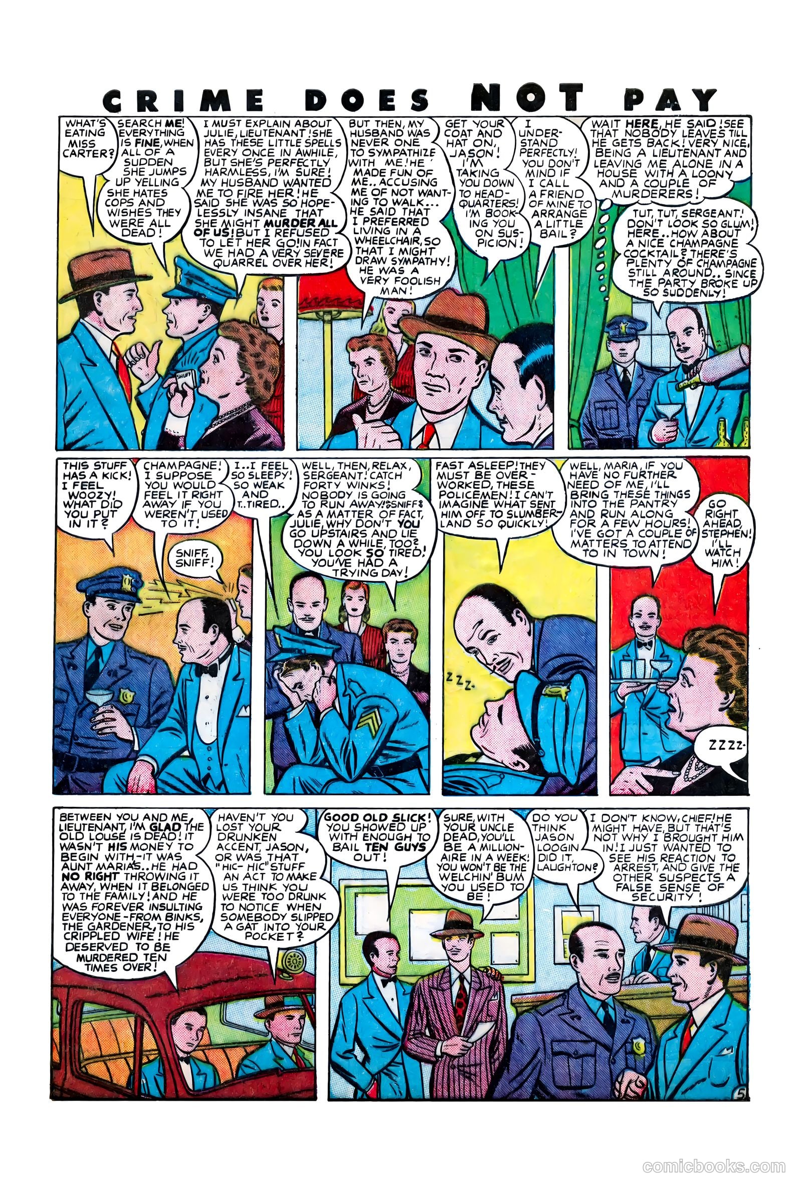 Crime Does Not Pay #67 (1948) — page 47 of 52