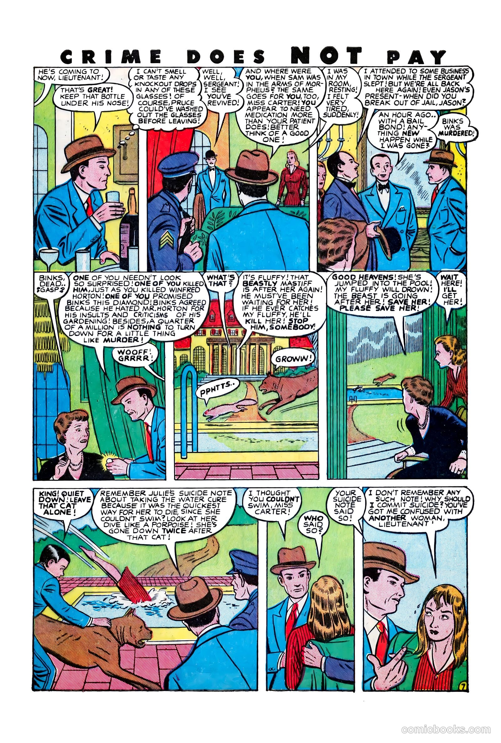 Crime Does Not Pay #67 (1948) — page 49 of 52