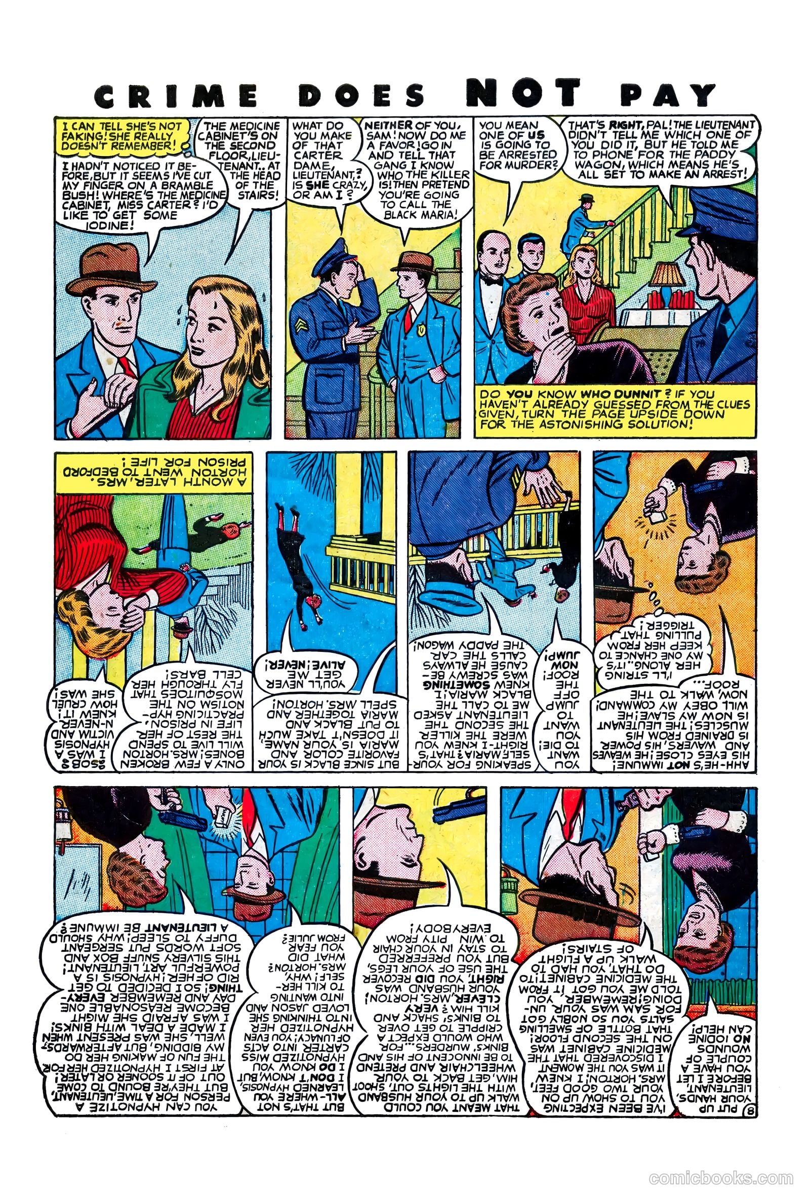 Crime Does Not Pay #67 (1948) — page 50 of 52