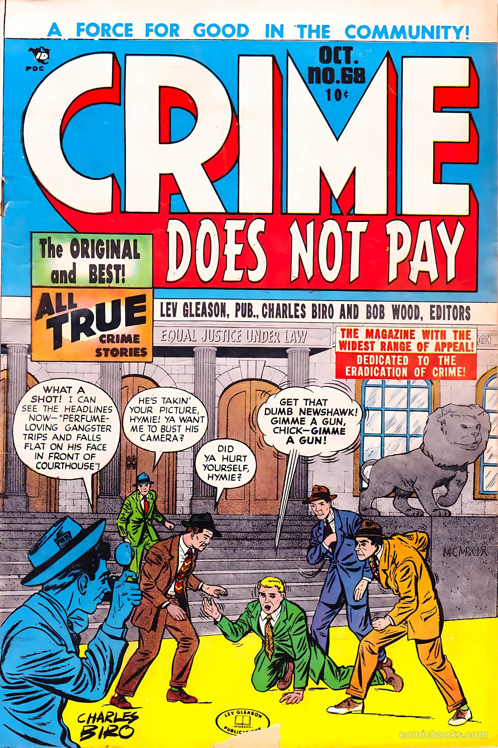 Crime Does Not Pay #68