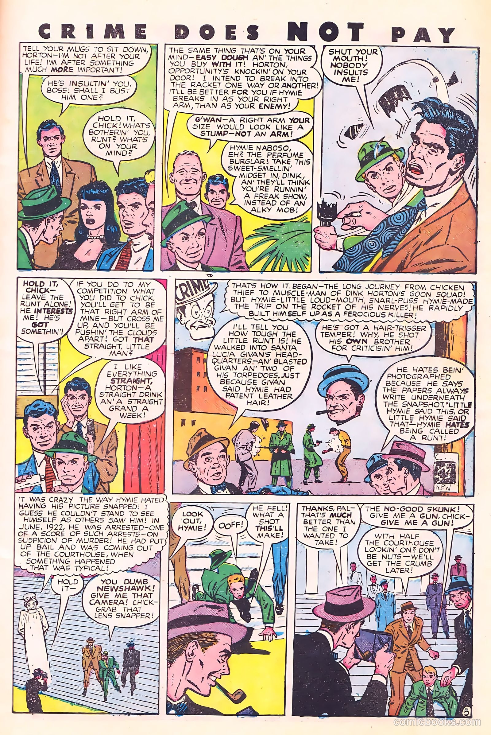 Crime Does Not Pay #68 (1948) — page 7 of 52