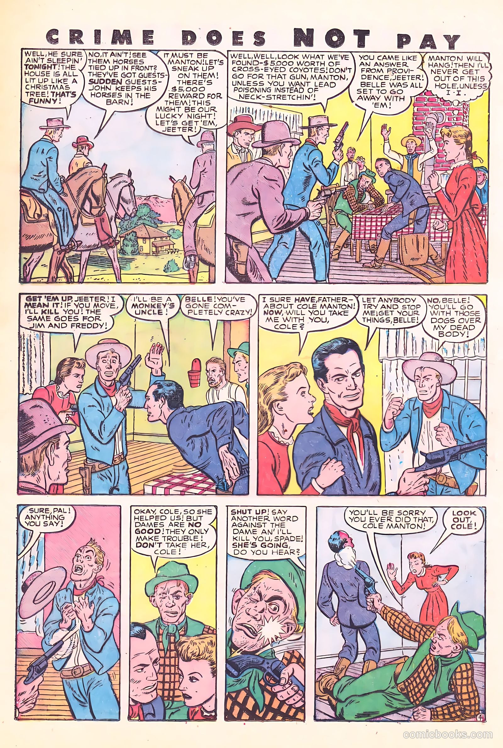 Crime Does Not Pay #68 (1948) — page 20 of 52