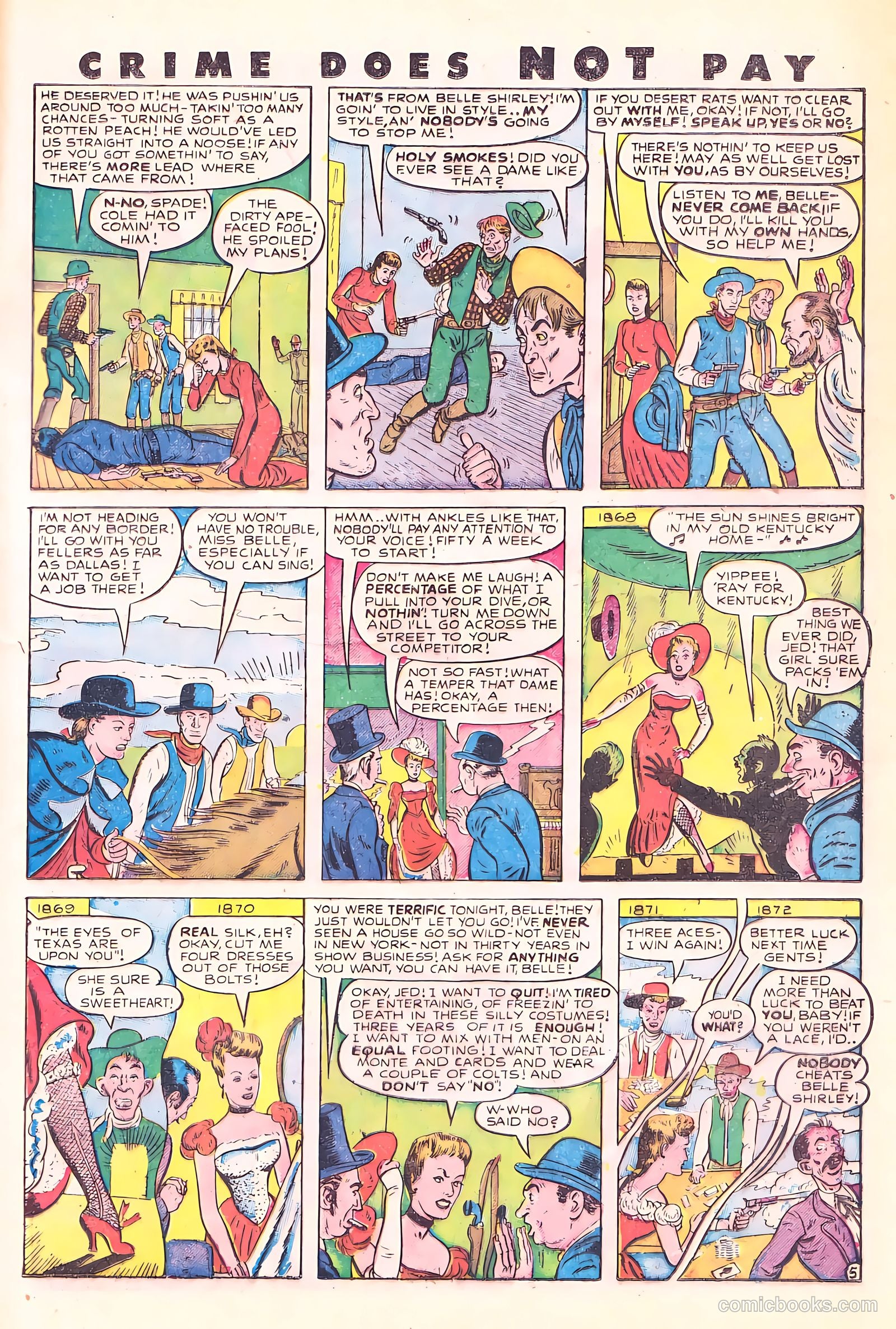 Crime Does Not Pay #68 (1948) — page 21 of 52