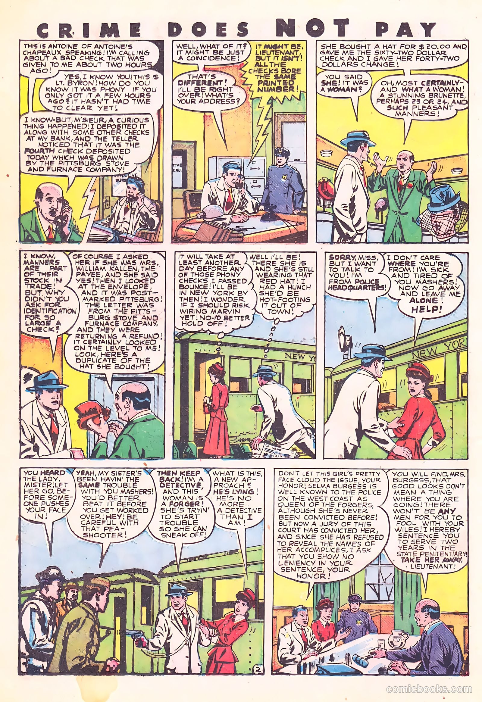 Crime Does Not Pay #68 (1948) — page 29 of 52