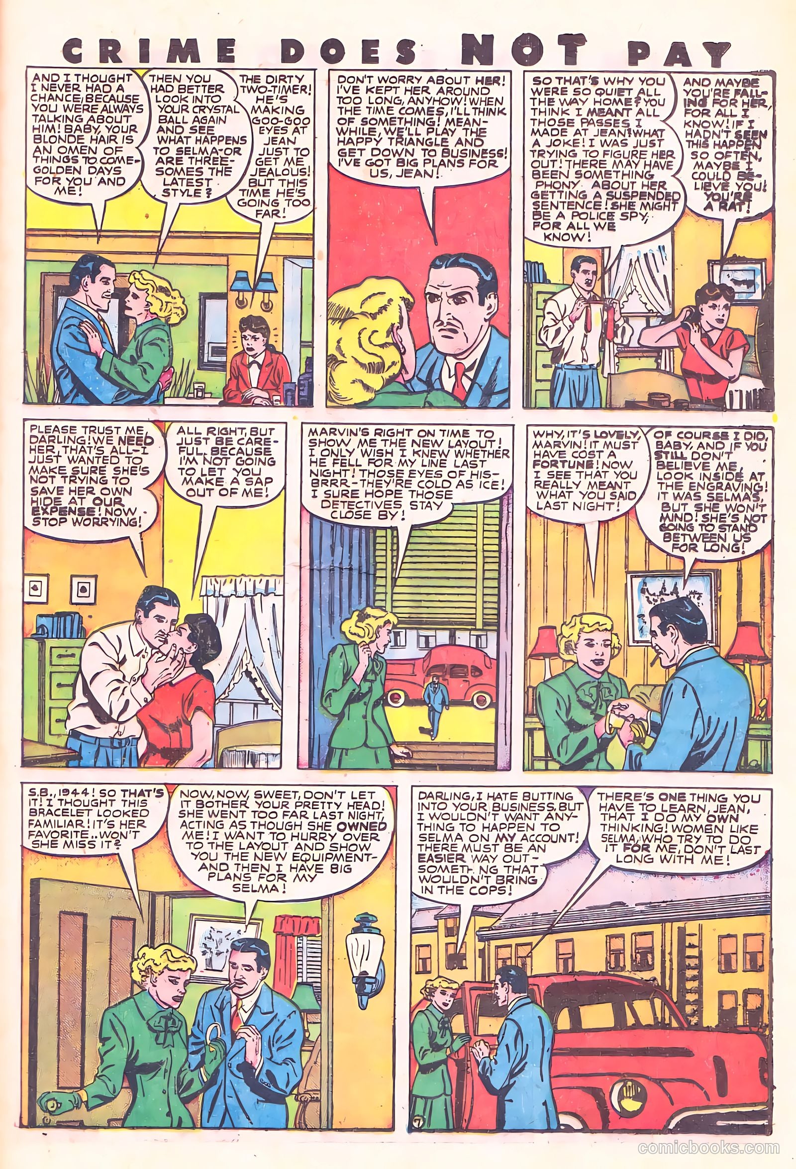 Crime Does Not Pay #68 (1948) — page 34 of 52