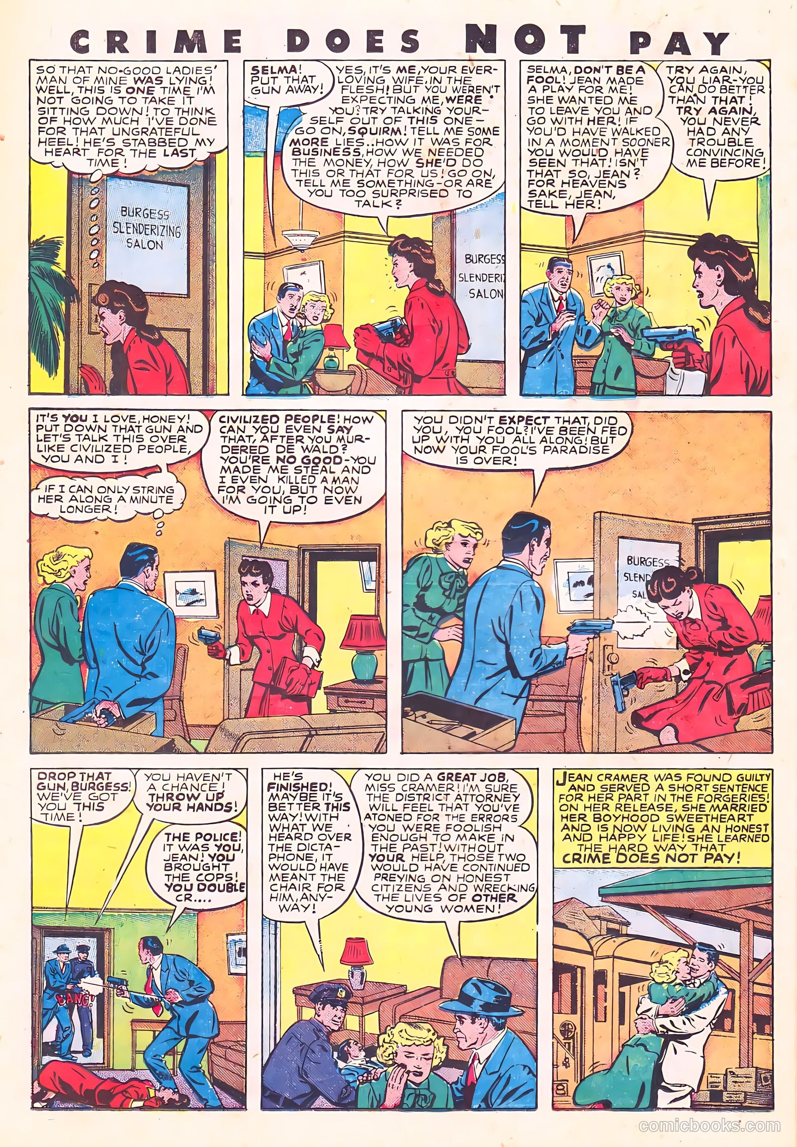 Crime Does Not Pay #68 (1948) — page 35 of 52