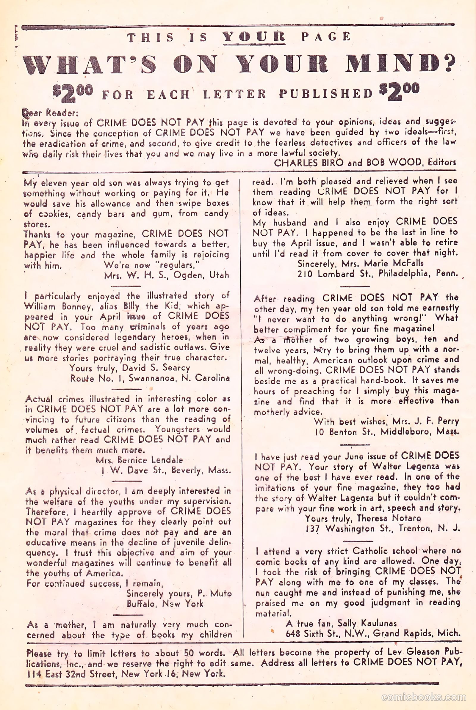 Crime Does Not Pay #68 (1948) — page 39 of 52