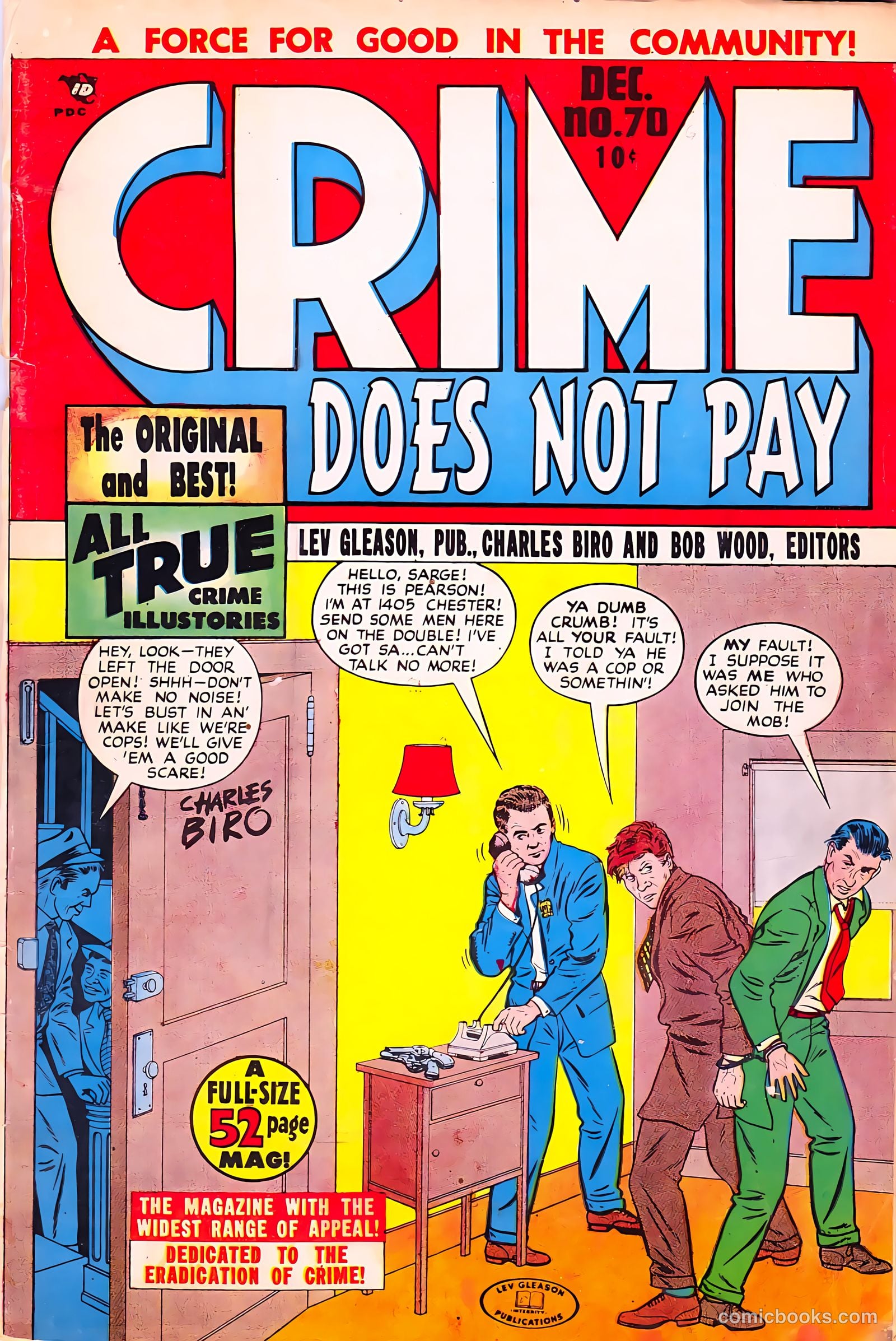 Crime Does Not Pay #70