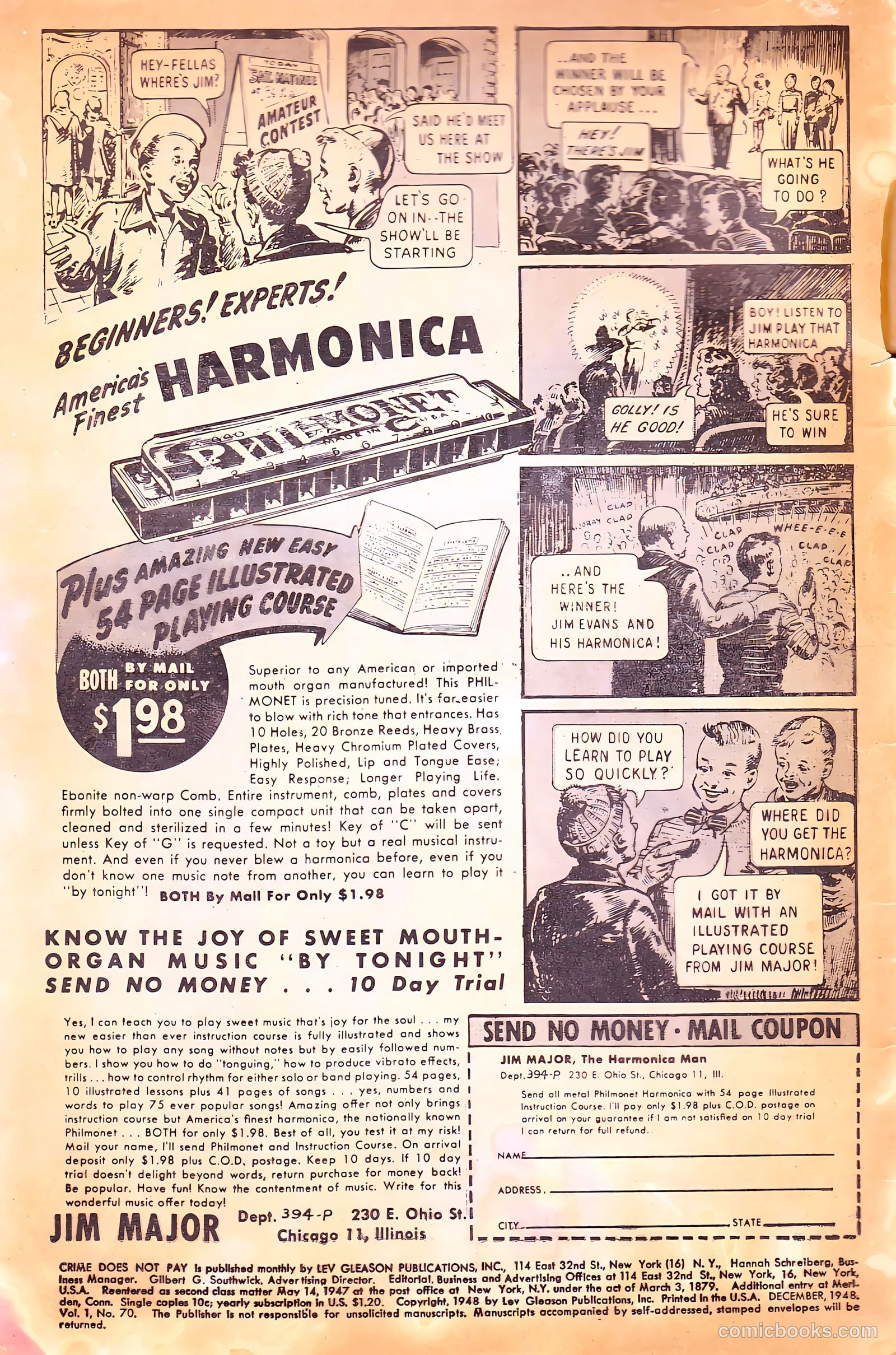 Crime Does Not Pay #70 (1948) — page 2 of 53