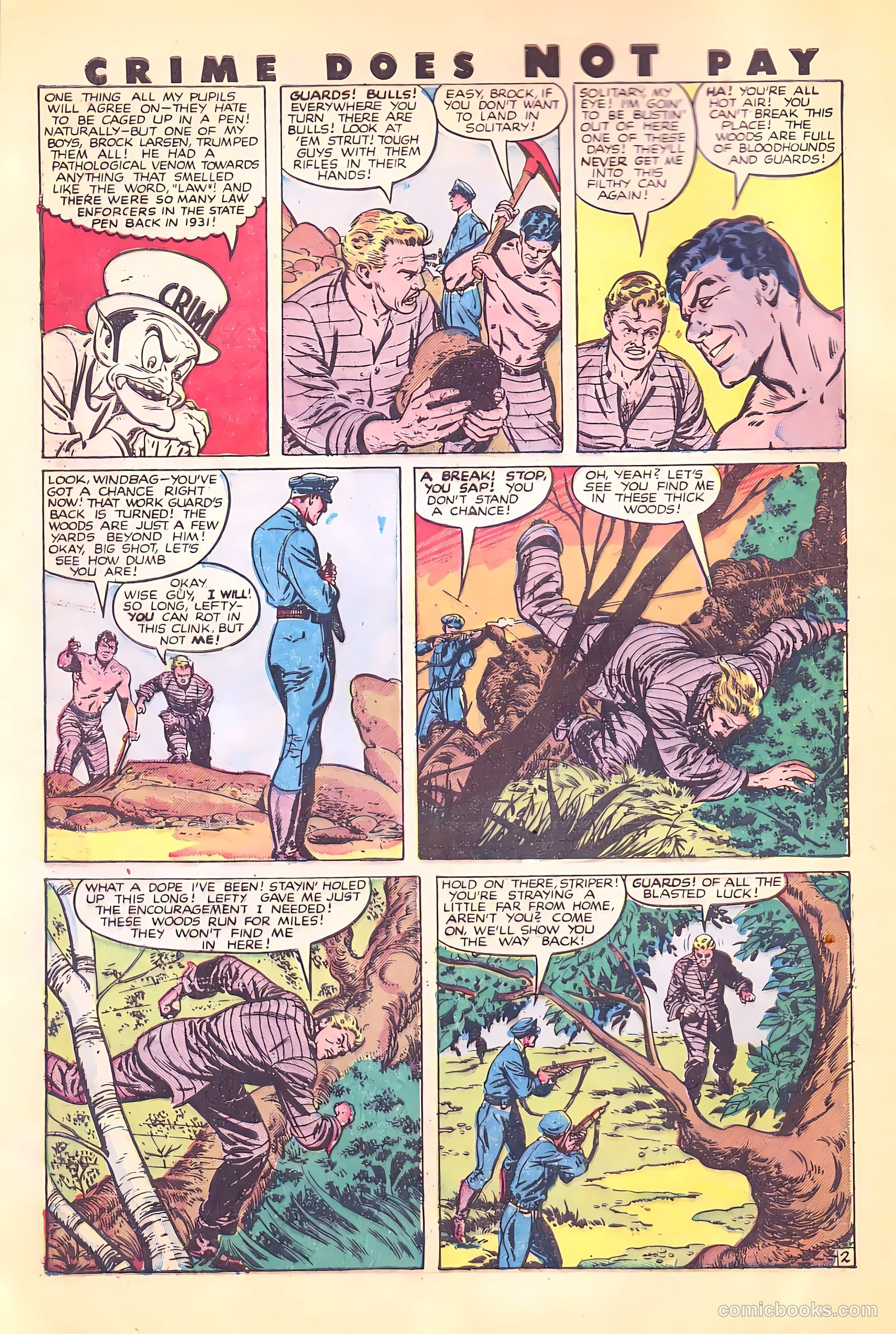 Crime Does Not Pay #70 (1948) — page 4 of 53