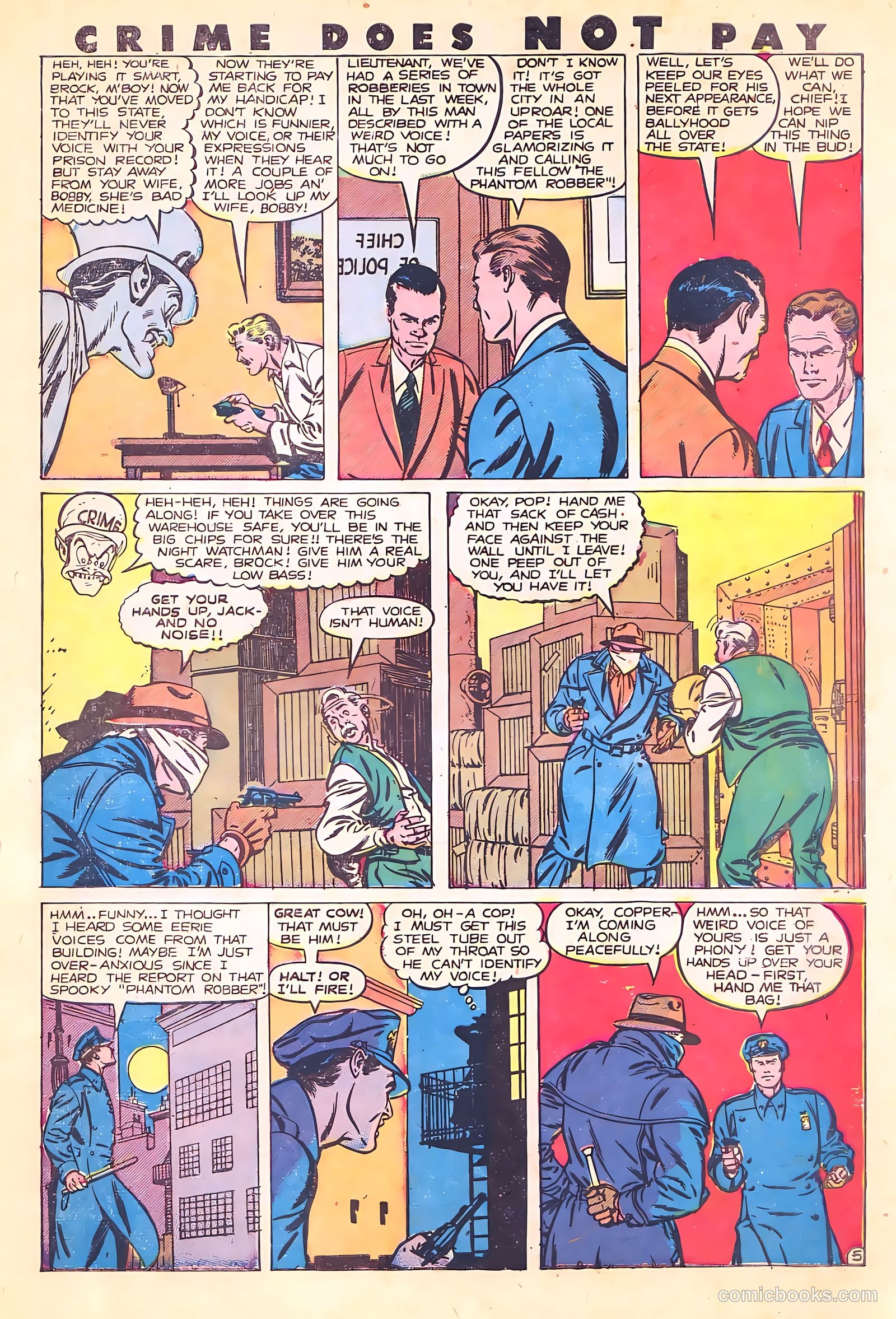 Crime Does Not Pay #70 (1948) — page 7 of 53