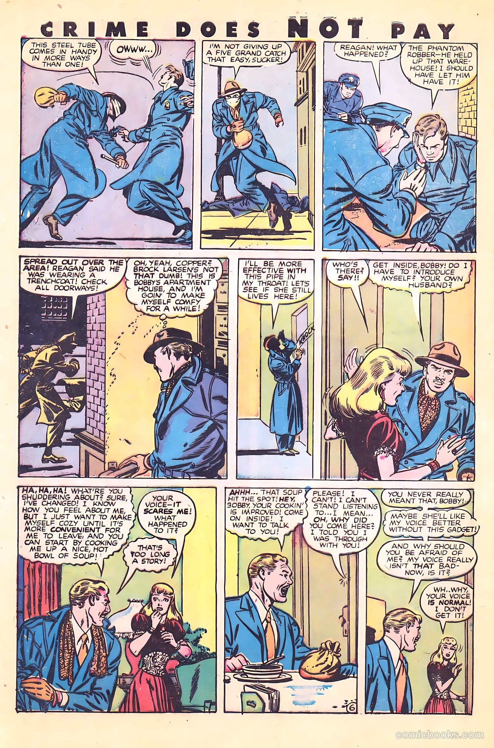 Crime Does Not Pay #70 (1948) — page 8 of 53
