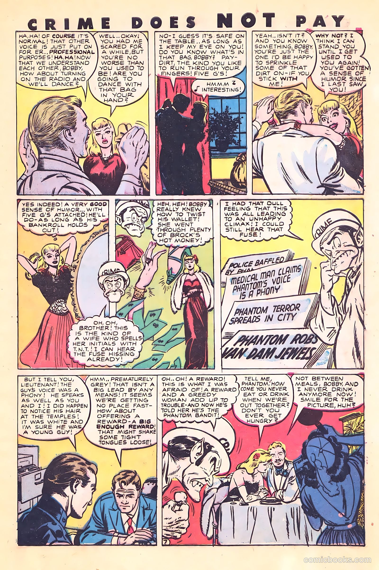 Crime Does Not Pay #70 (1948) — page 9 of 53