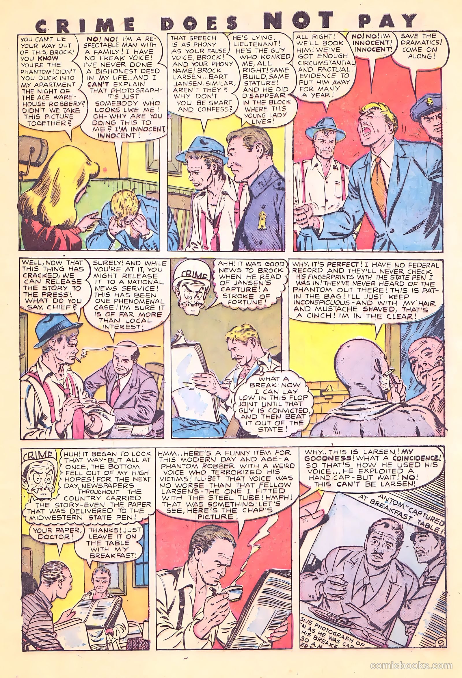 Crime Does Not Pay #70 (1948) — page 11 of 53