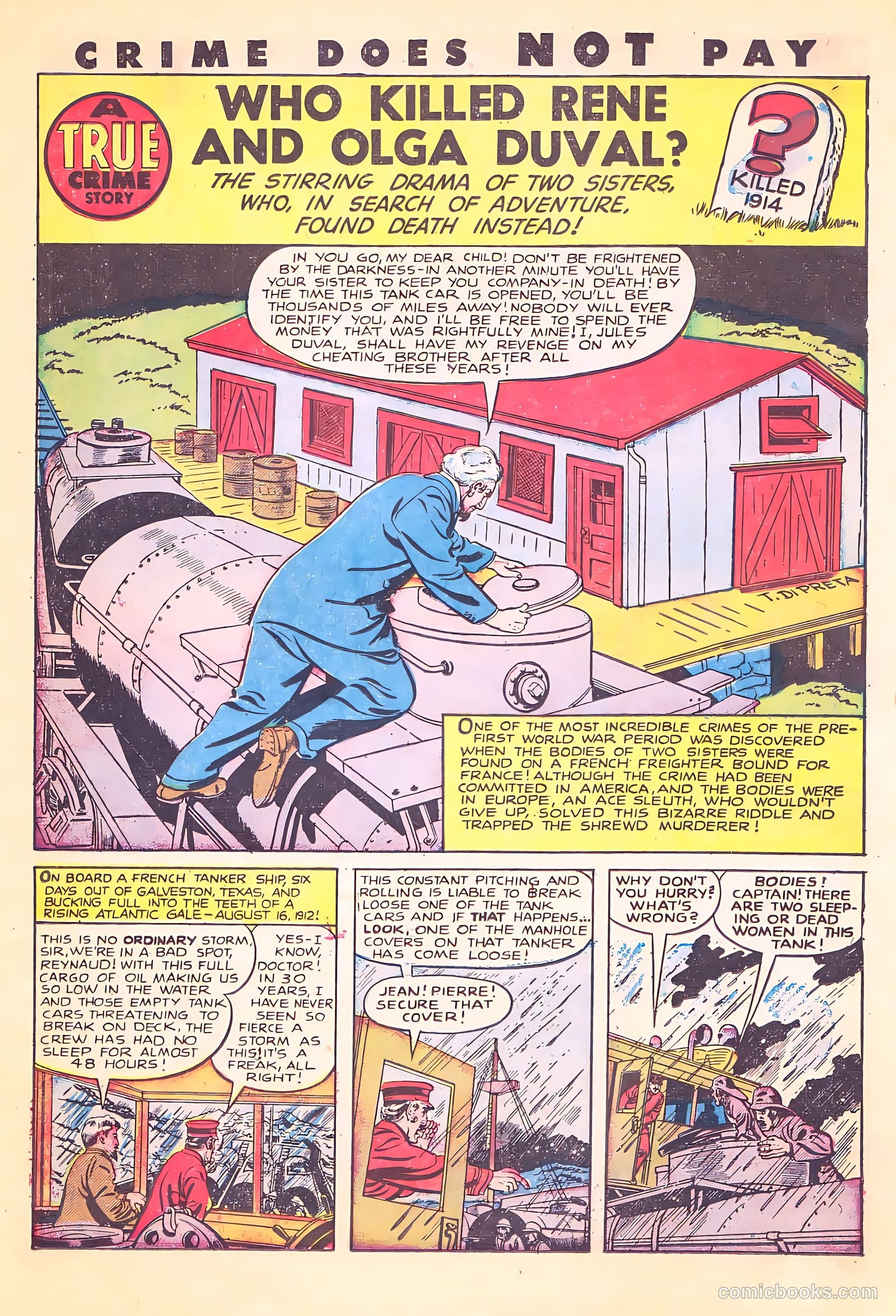 Crime Does Not Pay #70 (1948) — page 15 of 53