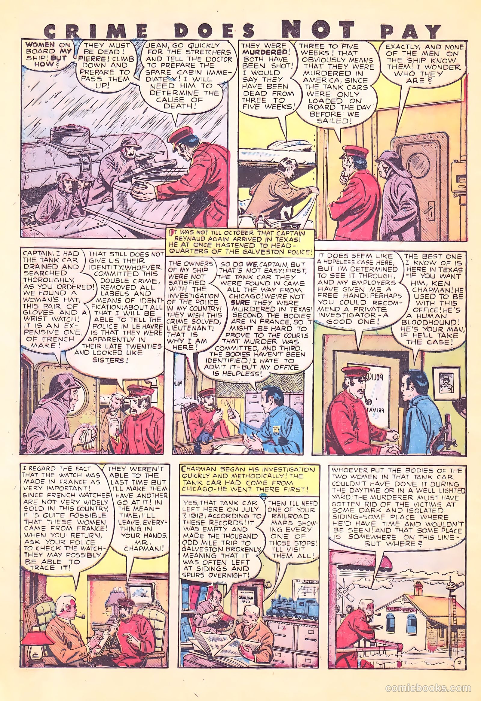 Crime Does Not Pay #70 (1948) — page 16 of 53