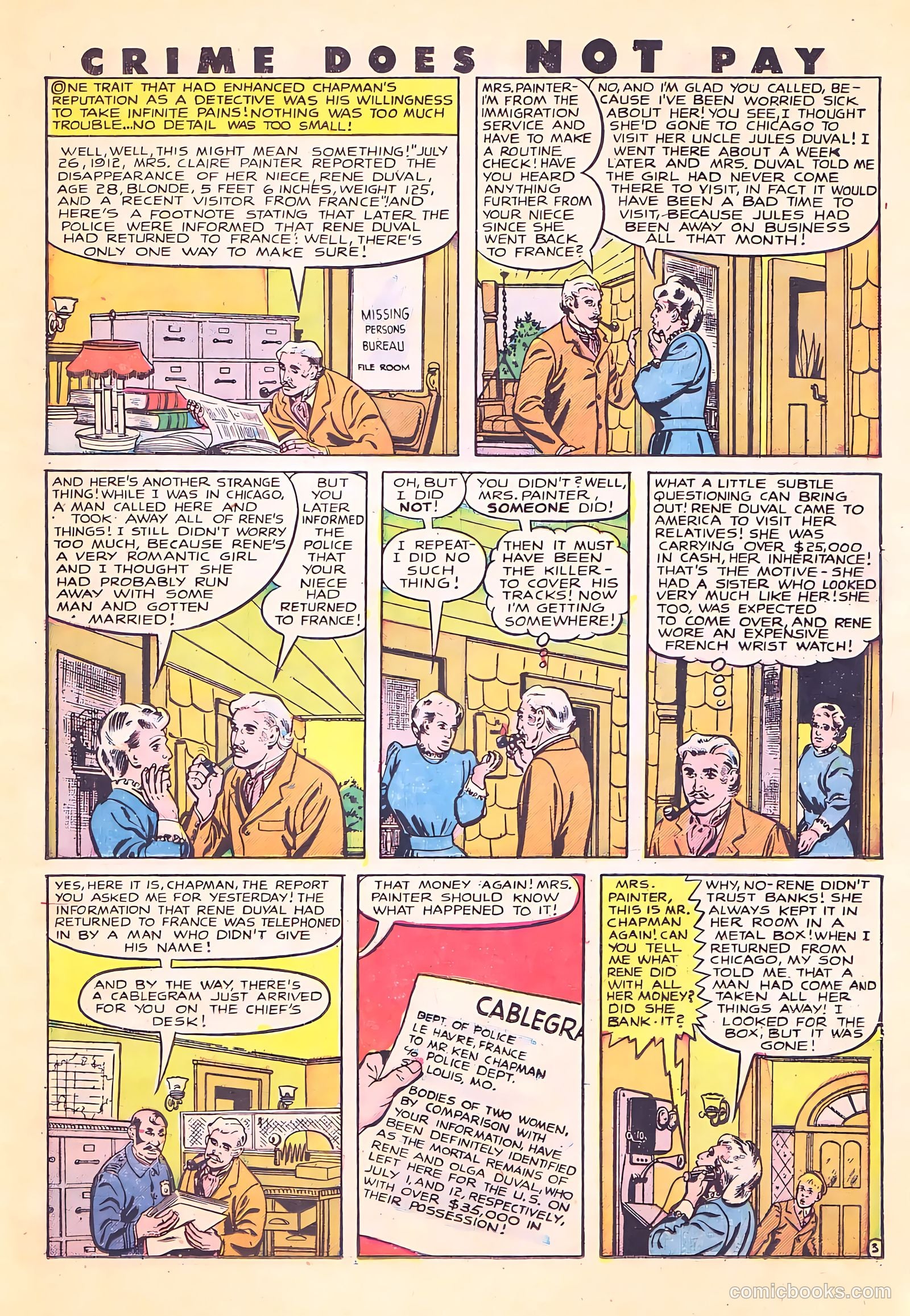 Crime Does Not Pay #70 (1948) — page 17 of 53