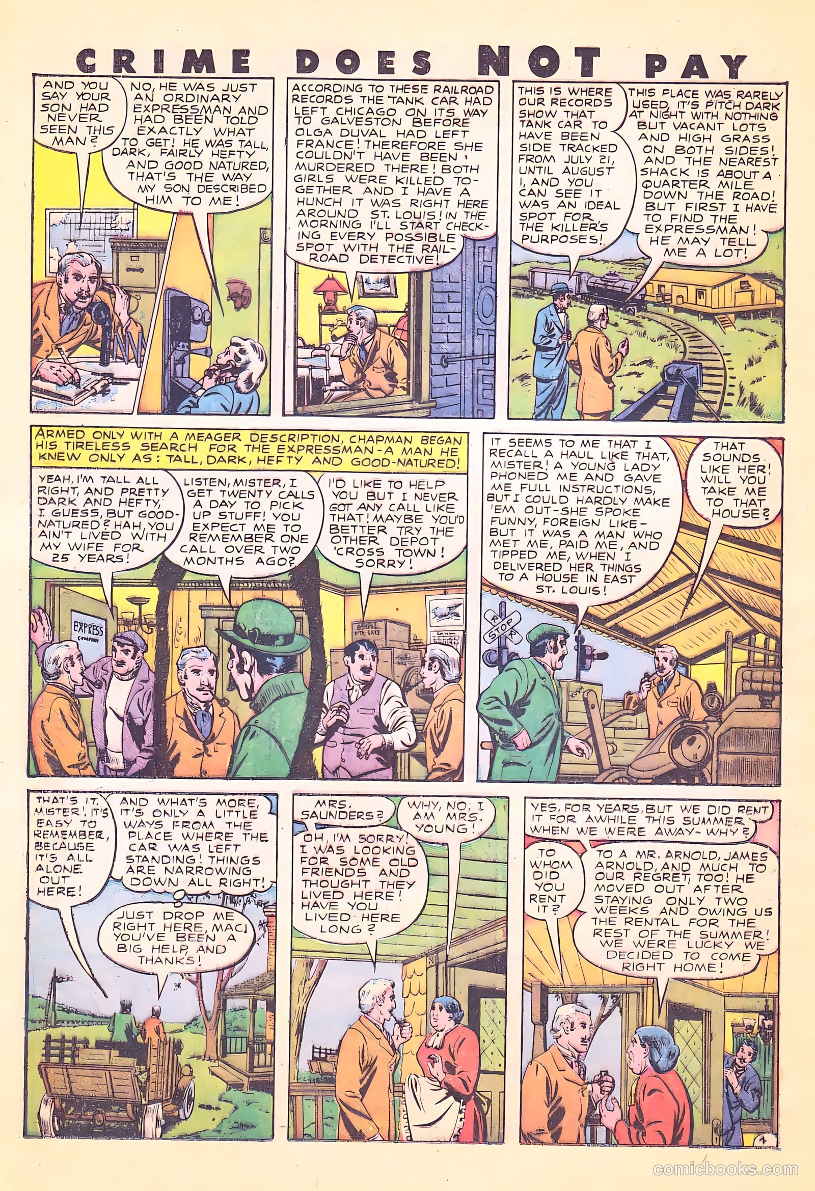 Crime Does Not Pay #70 (1948) — page 18 of 53