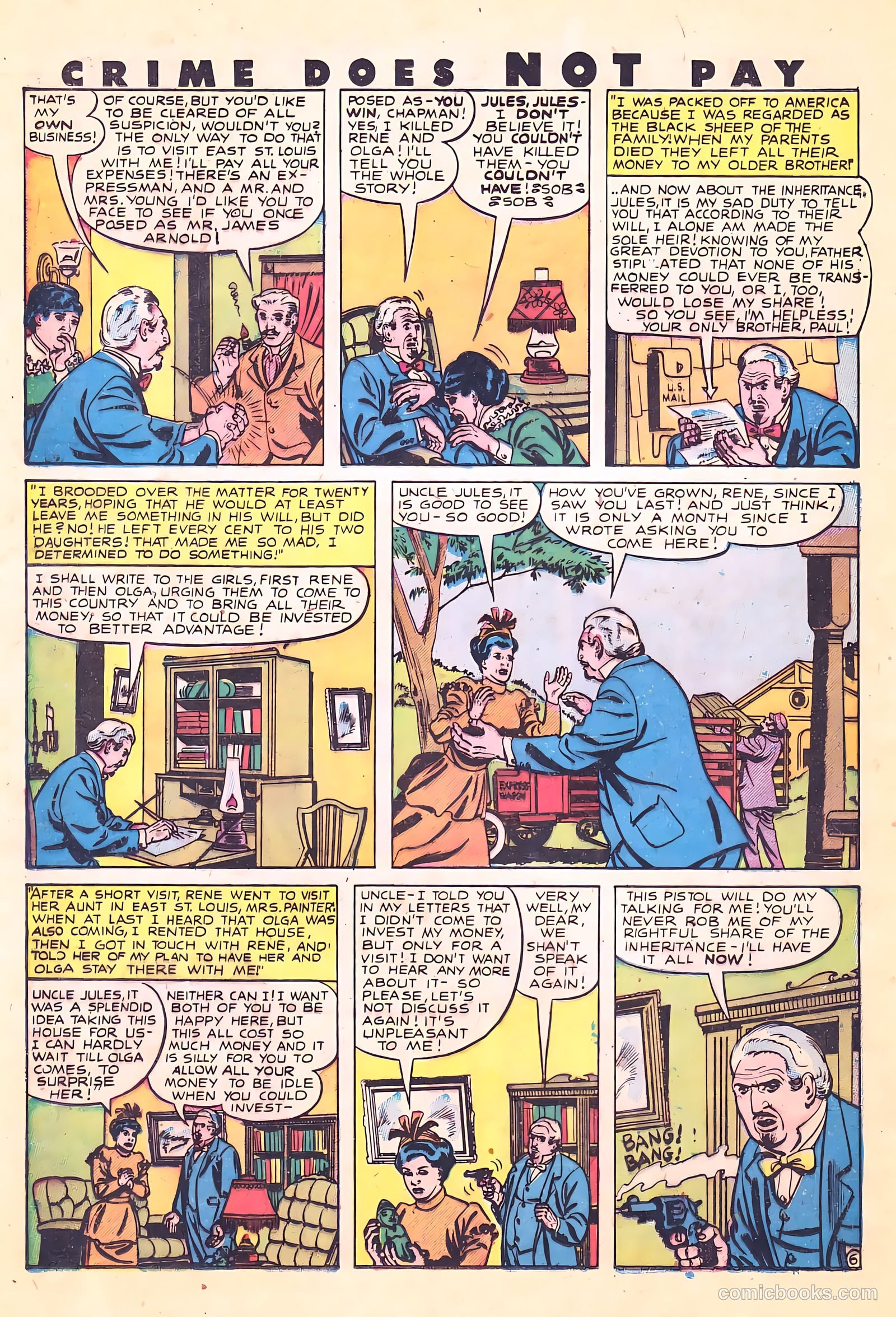 Crime Does Not Pay #70 (1948) — page 20 of 53