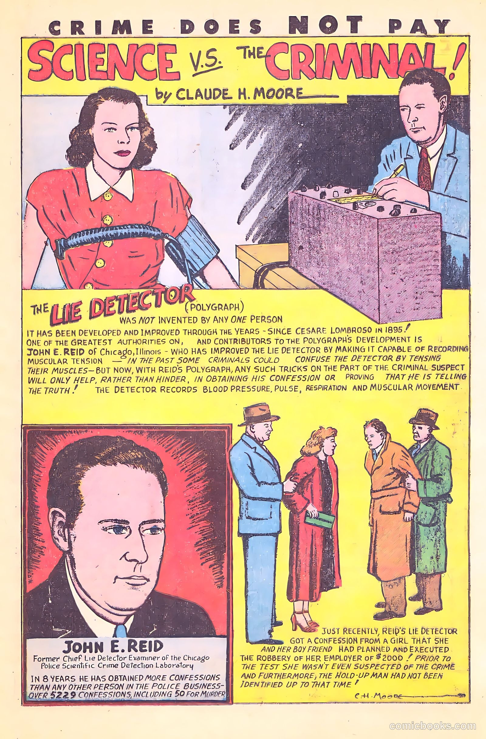 Crime Does Not Pay #70 (1948) — page 23 of 53