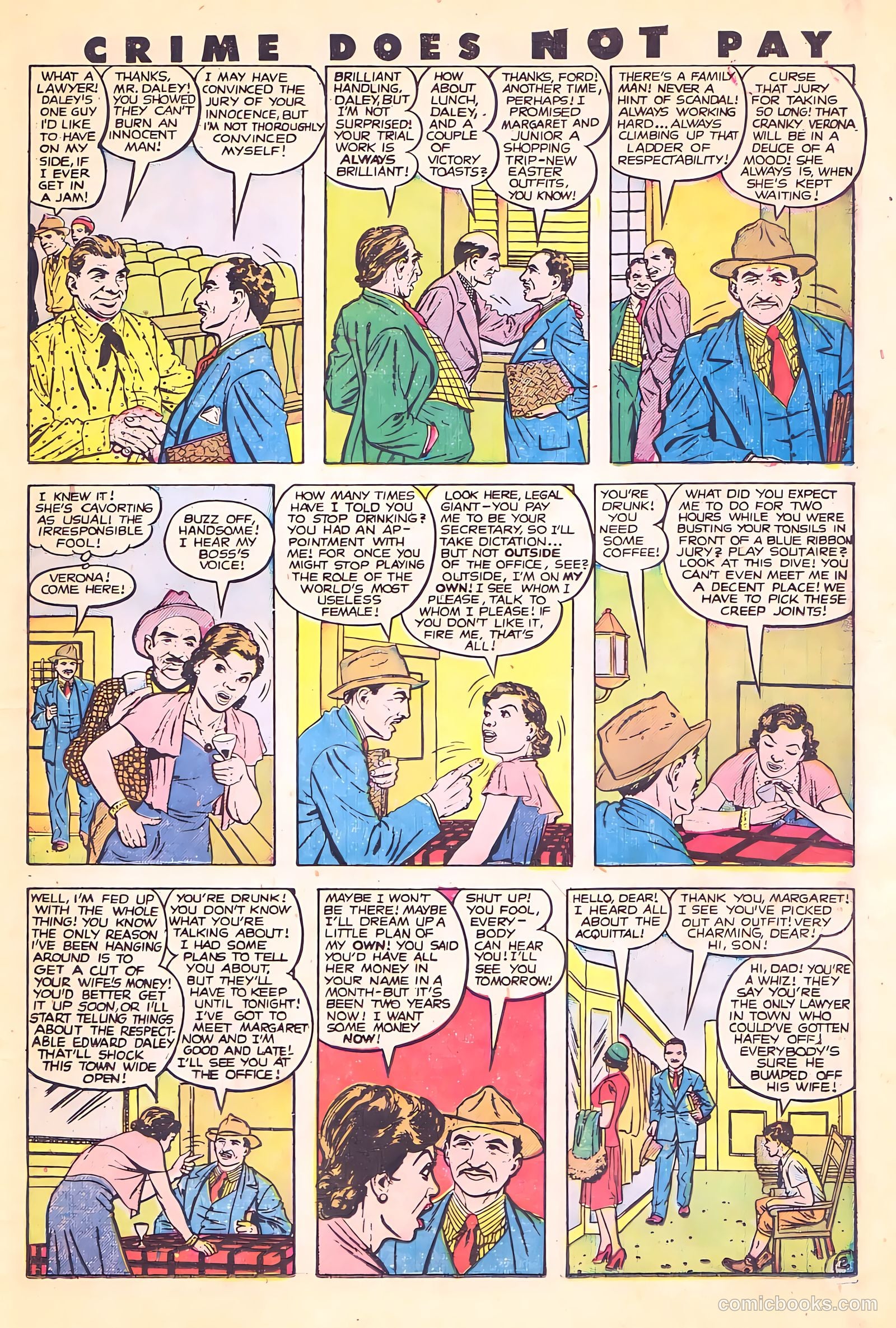 Crime Does Not Pay #70 (1948) — page 30 of 53