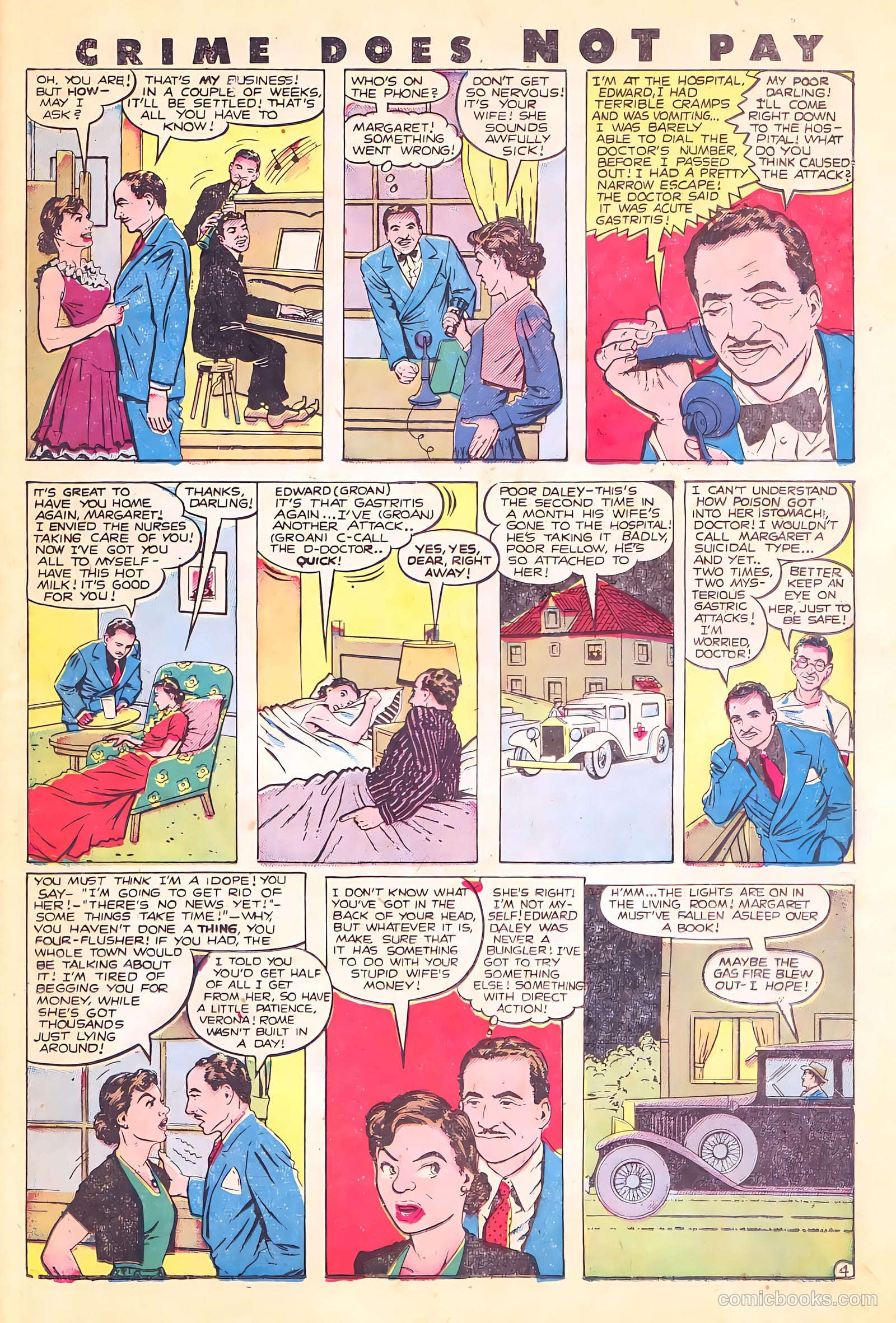 Crime Does Not Pay #70 (1948) — page 32 of 53