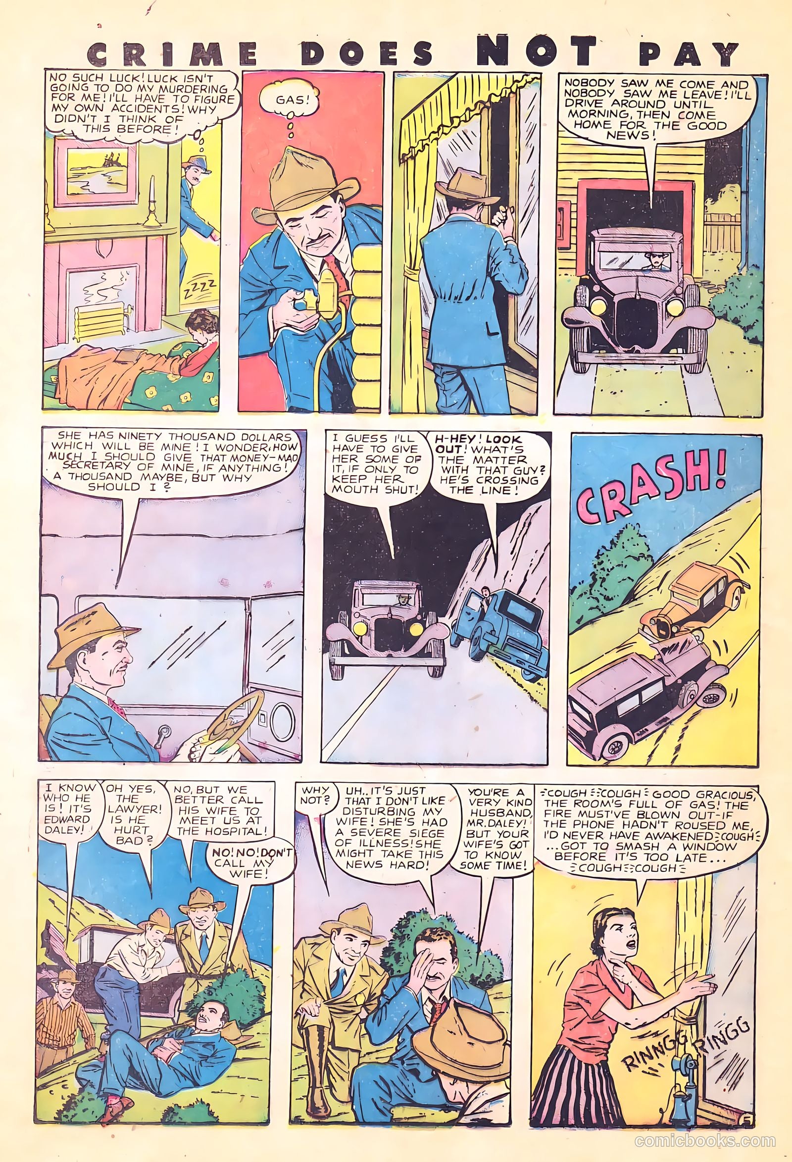 Crime Does Not Pay #70 (1948) — page 33 of 53