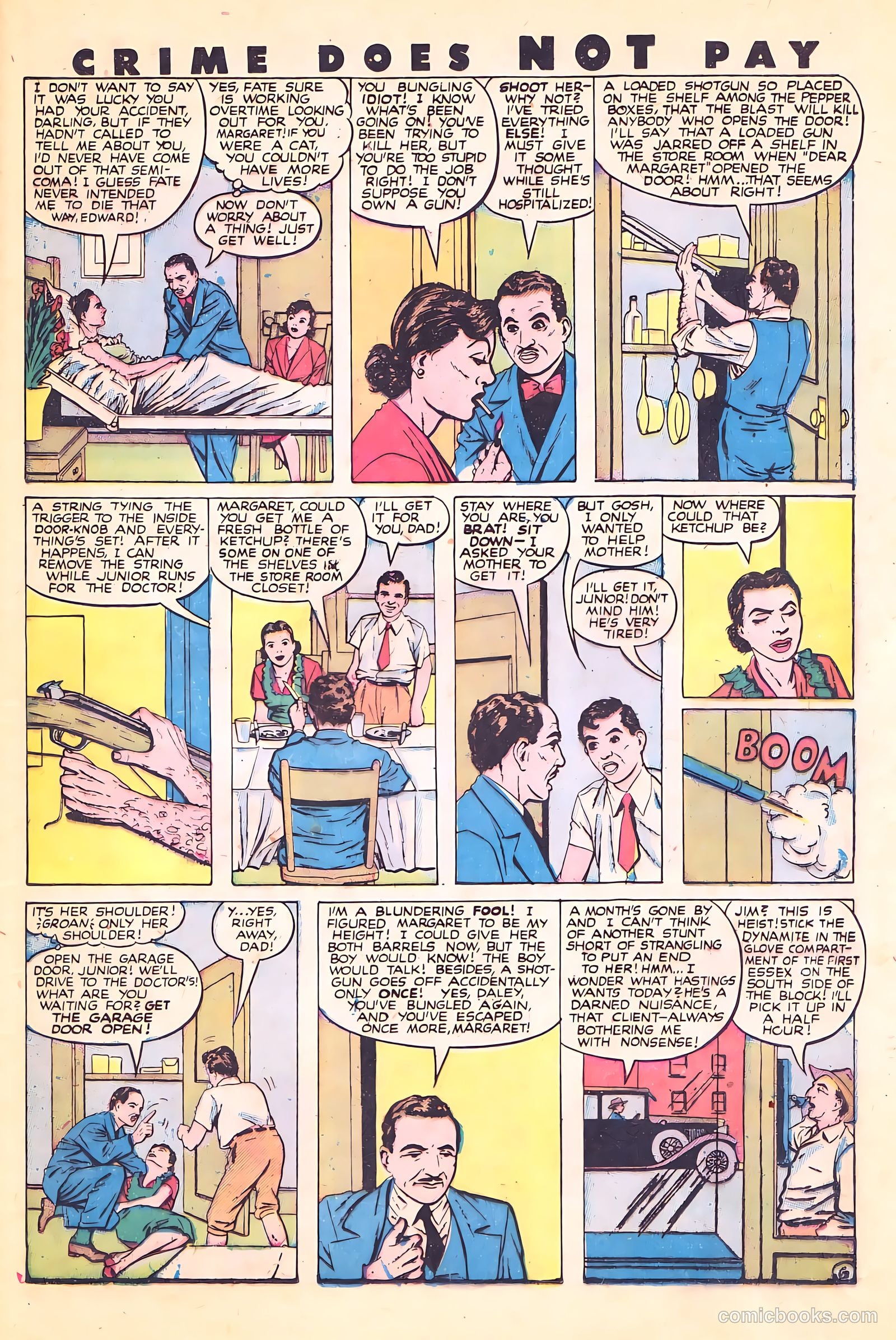 Crime Does Not Pay #70 (1948) — page 34 of 53