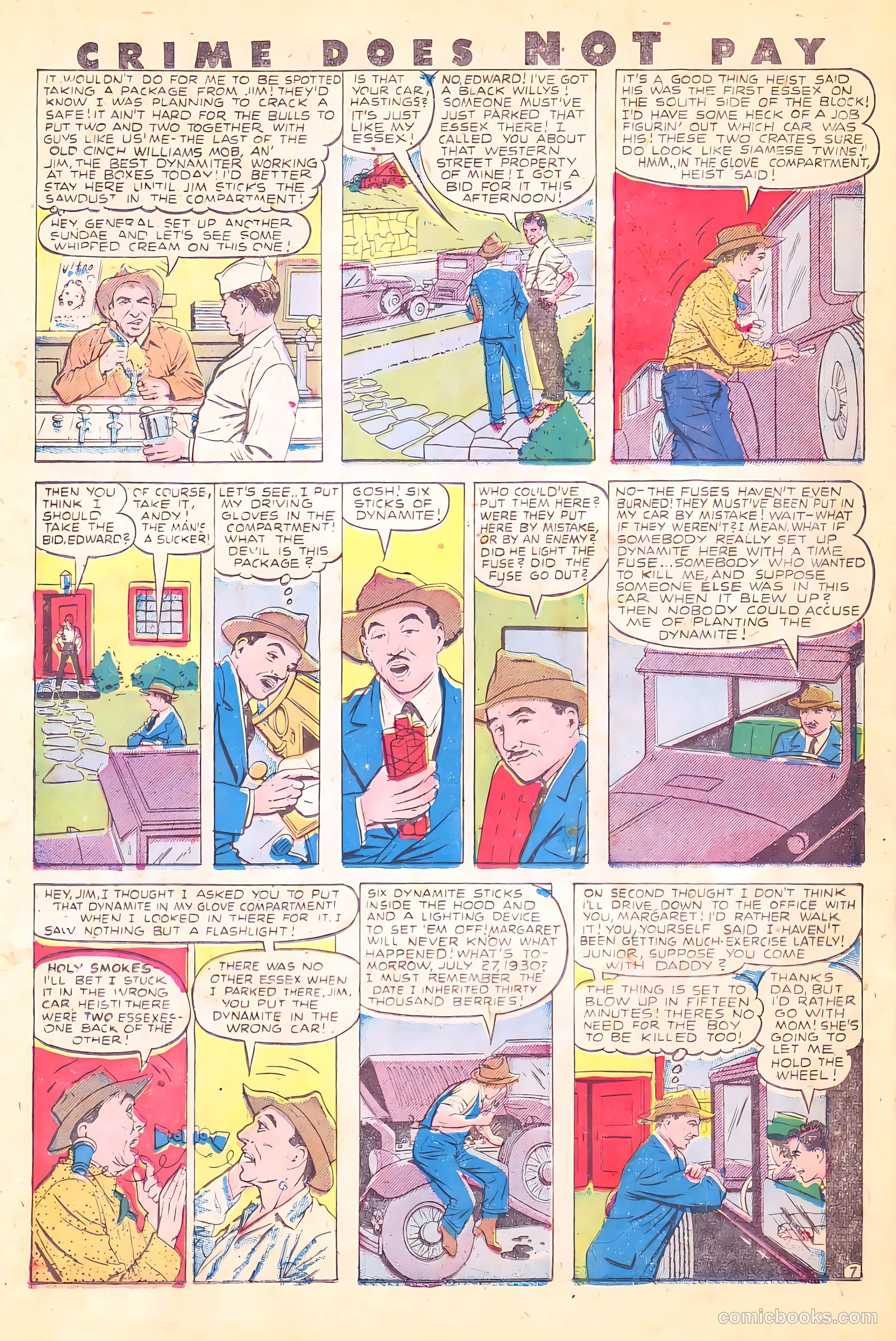 Crime Does Not Pay #70 (1948) — page 35 of 53